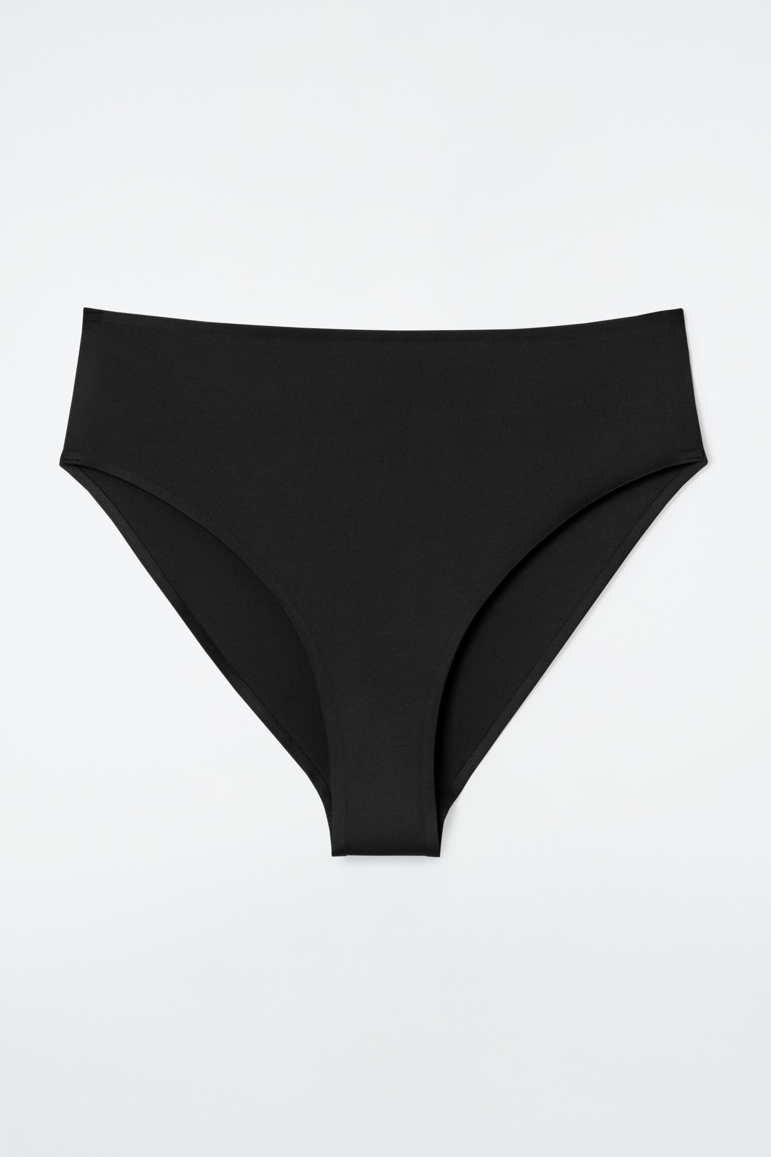 BAS DE BIKINI TAILLE HAUTE EN NÉOPRÈNE - NOIR/KAKI/BORDEAUX - 2