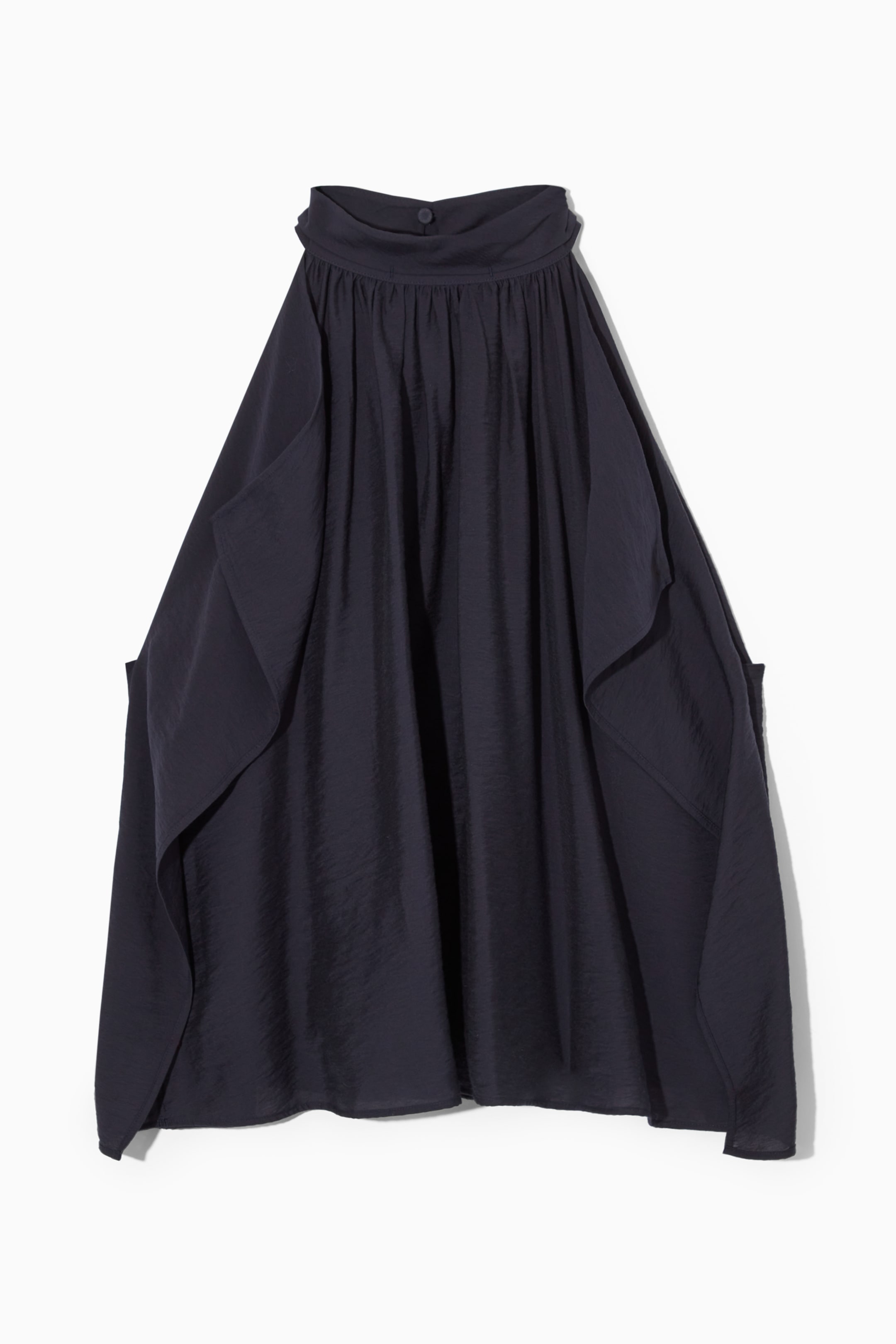 Grösseres Bild ansehen: FLIESSENDES TANKTOP MIT NECKHOLDER - NAVYBLAU - DAMEN | H&M CH 1