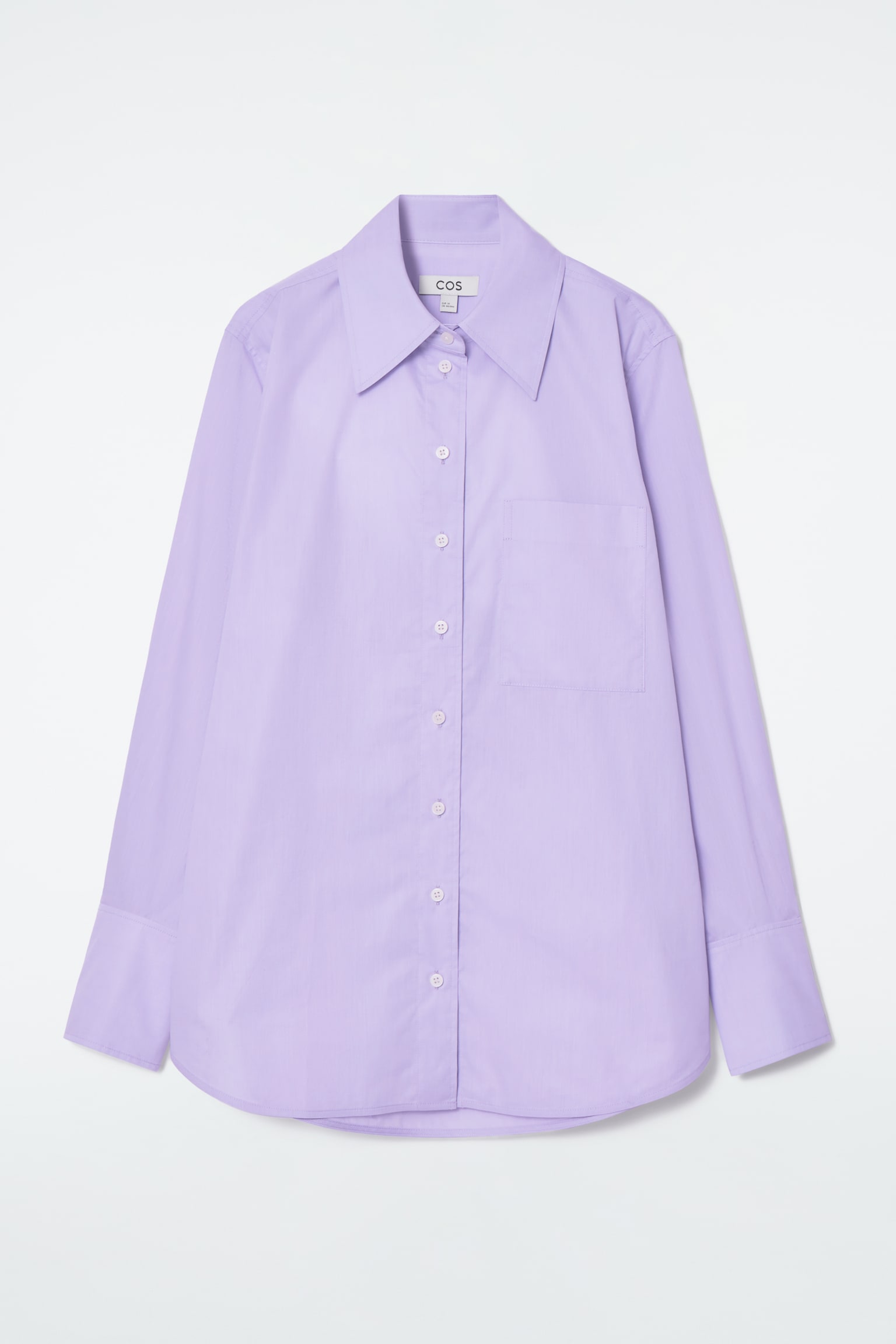 CAMICIA SARTORIALE OVERSIZE - LILLA/BIANCO/GIALLO/AZZURRO