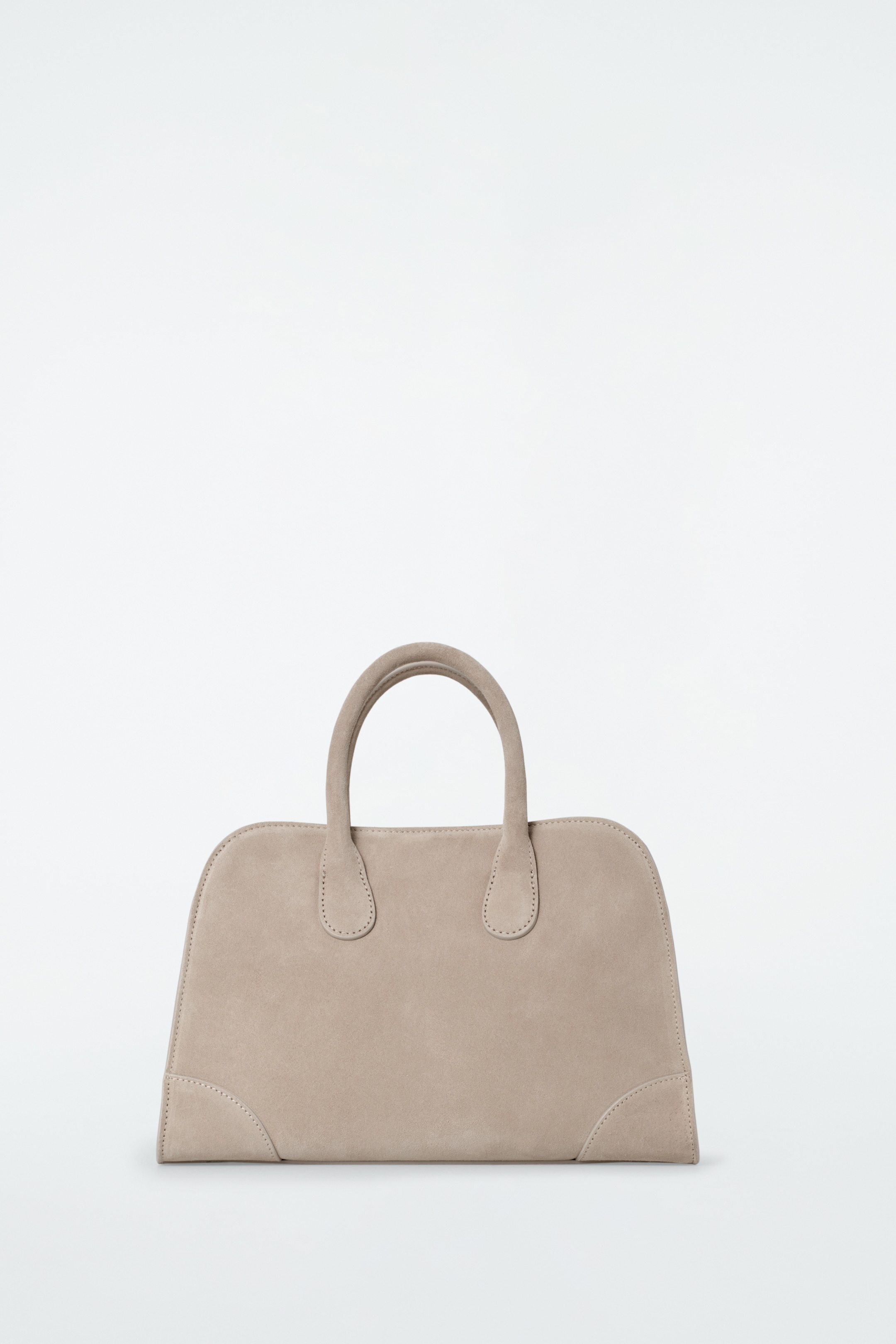 Ingrandisci l'immagine: MINI STUDIO BOWLING BAG - SUEDE - SAND - DONNA | H&M CH 3