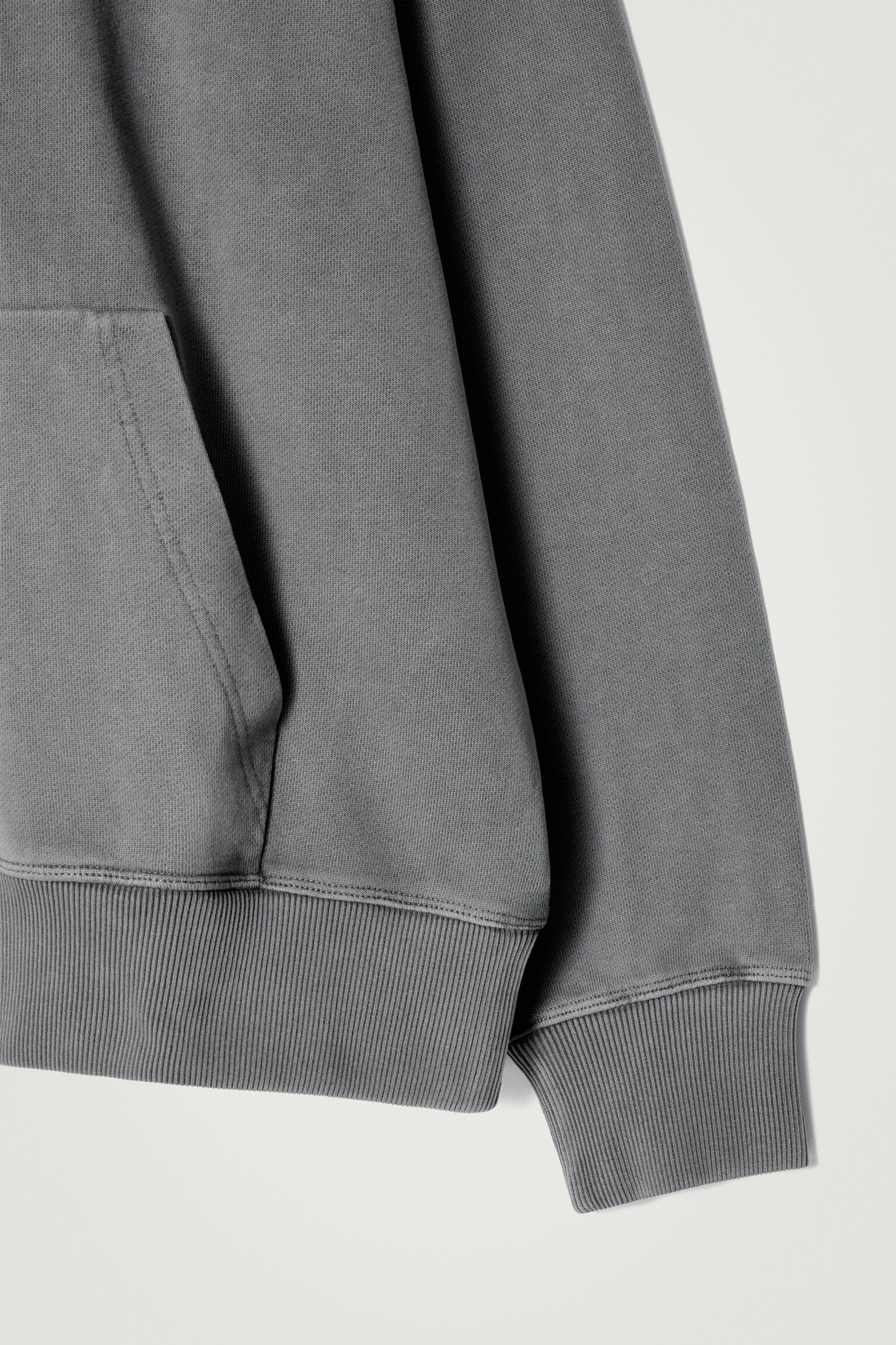 WASHED COTTON-JERSEY HOODIE - WASHED BLACK/MOLE/BLUE/BLUE/PURPLE - 4