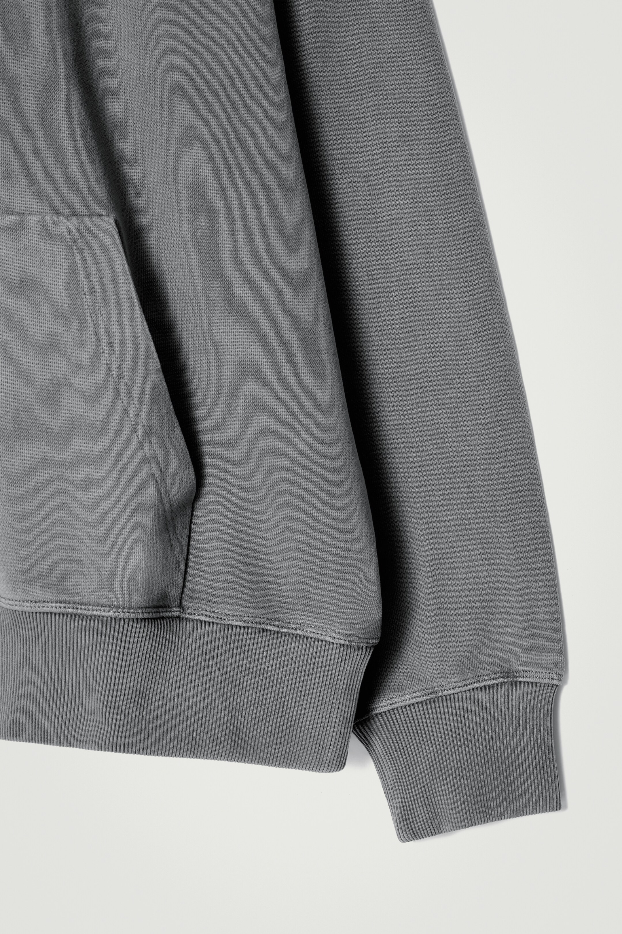 Ingrandisci l'immagine: WASHED COTTON-JERSEY HOODIE - WASHED BLACK - UOMO | H&M CH 7