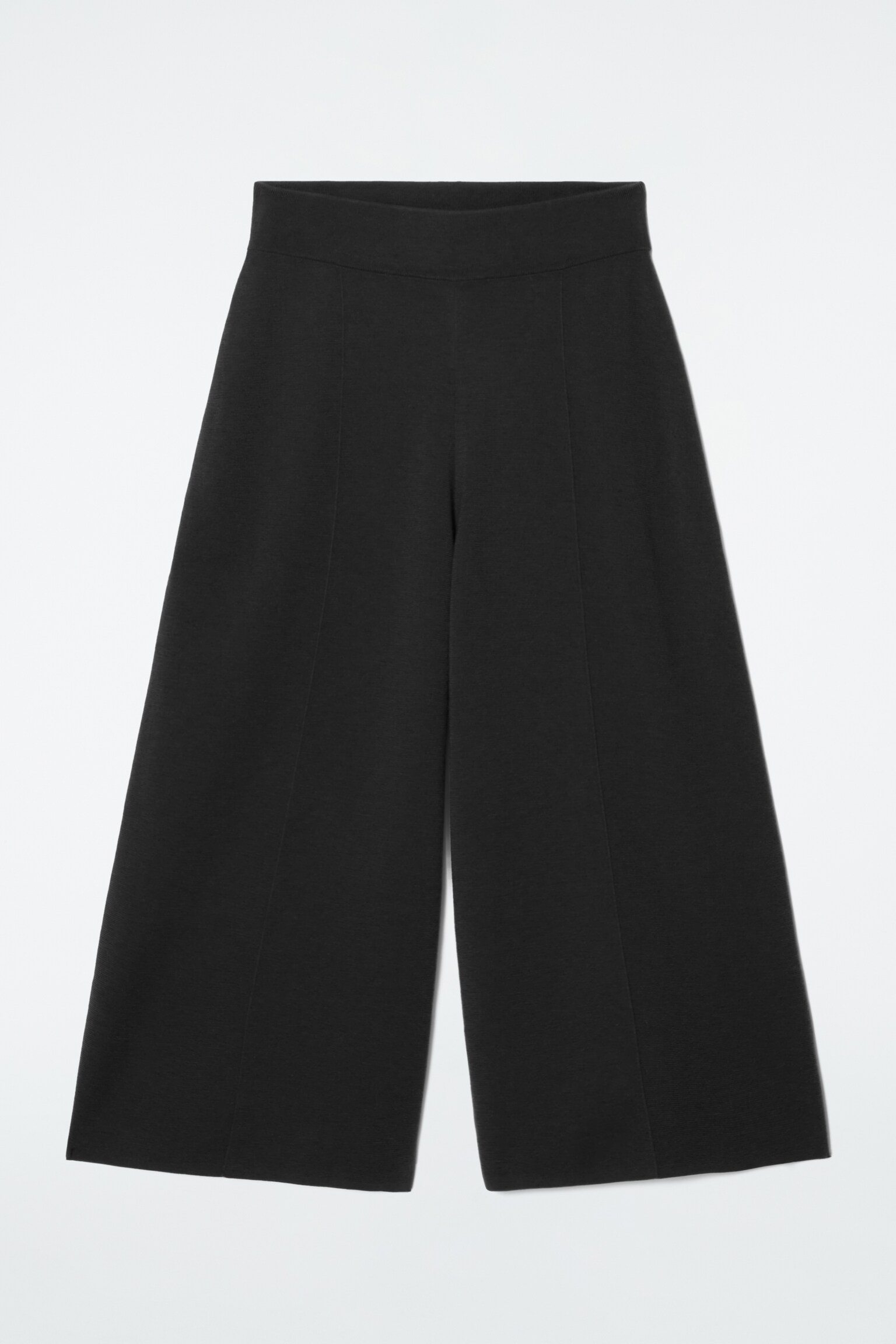 MERINO WOOL CULOTTES - BLACK/DARK KHAKI/BEIGE