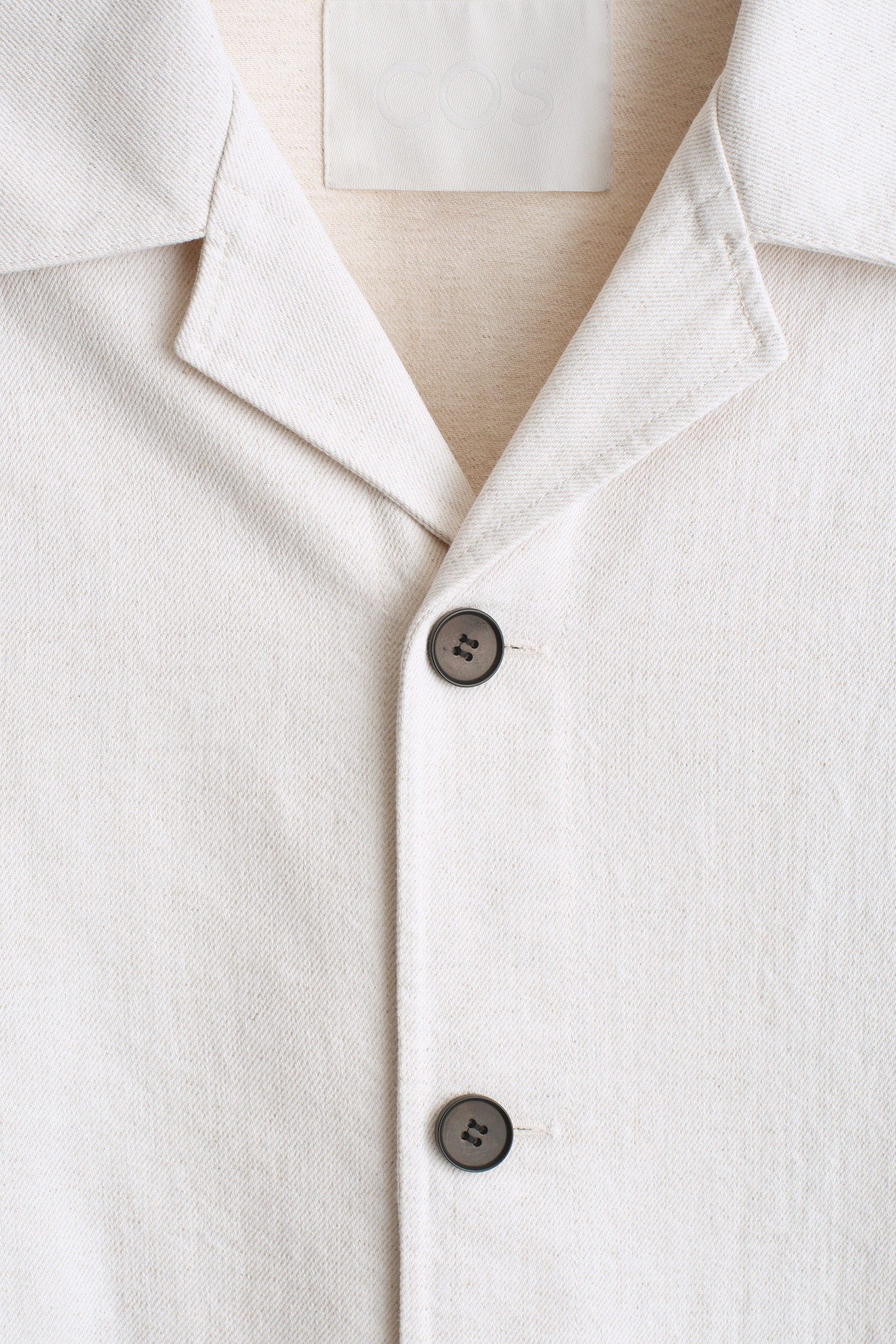 DENIM OVERSHIRT — OFF-WHITE