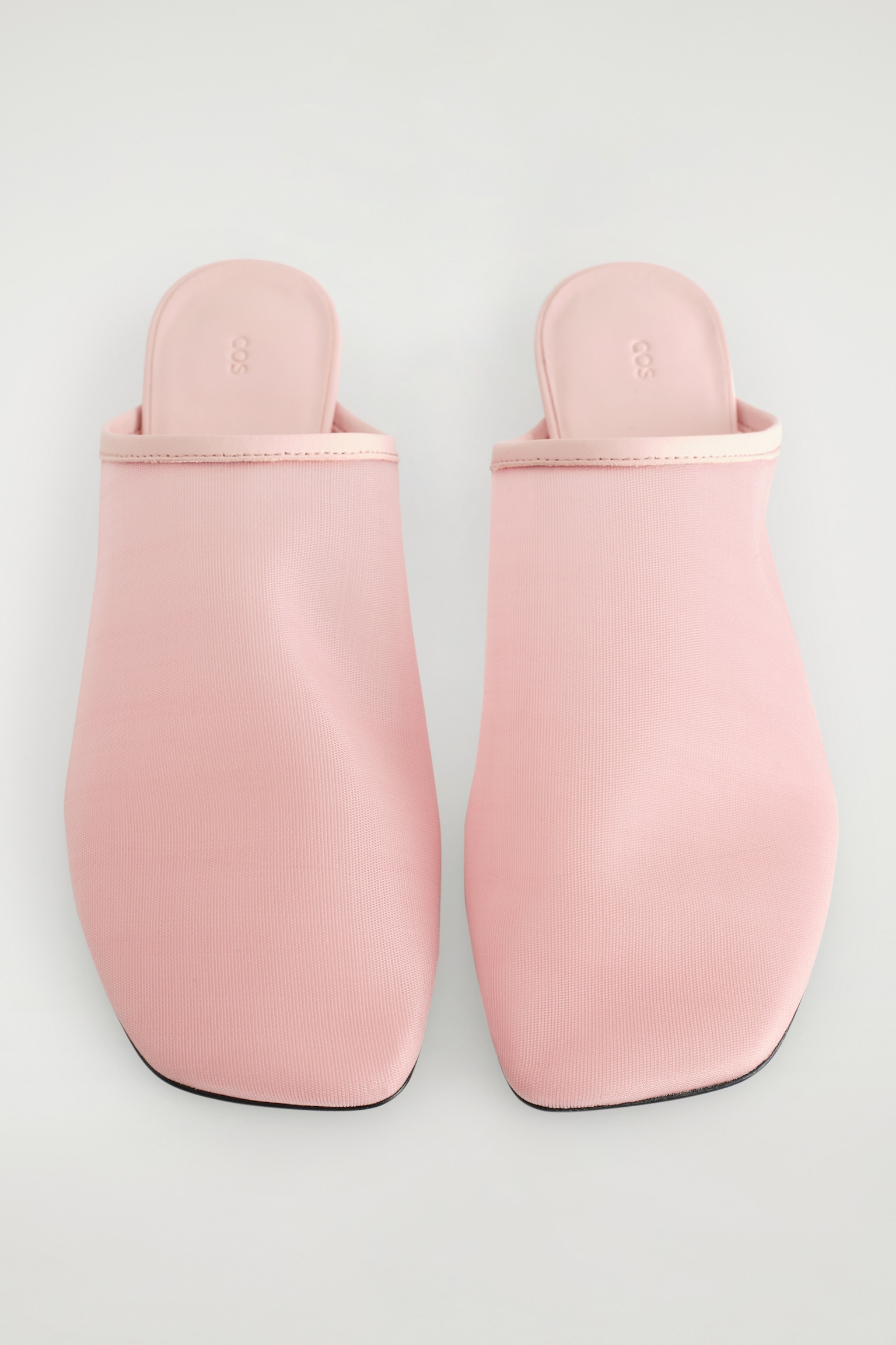 MULES DE MALLA TRANSPARENTES - ROSA - 6