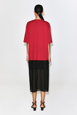 OVERSIZED T-SHIRT — RED 5