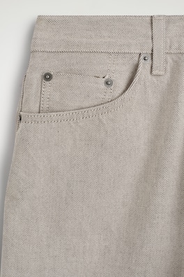 FACADE STRAIGHT-LEG JEANS — TAUPE 7