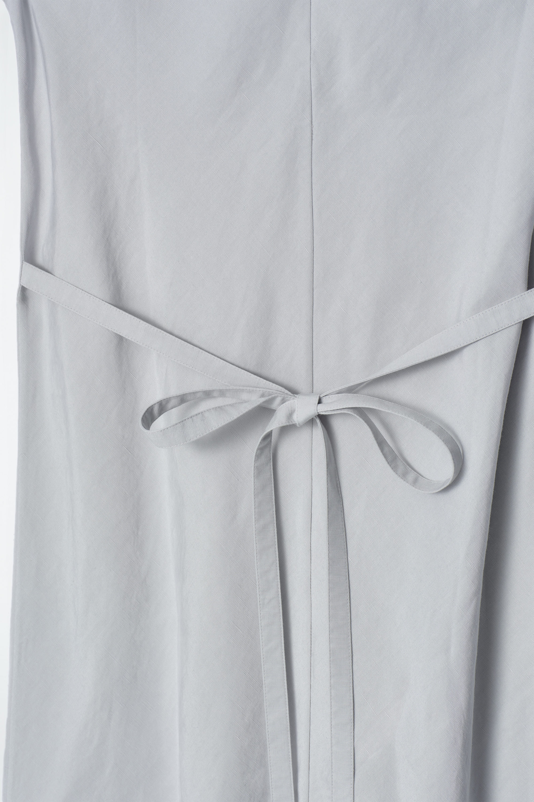 BIASCUT LINENBLEND MIDI DRESS