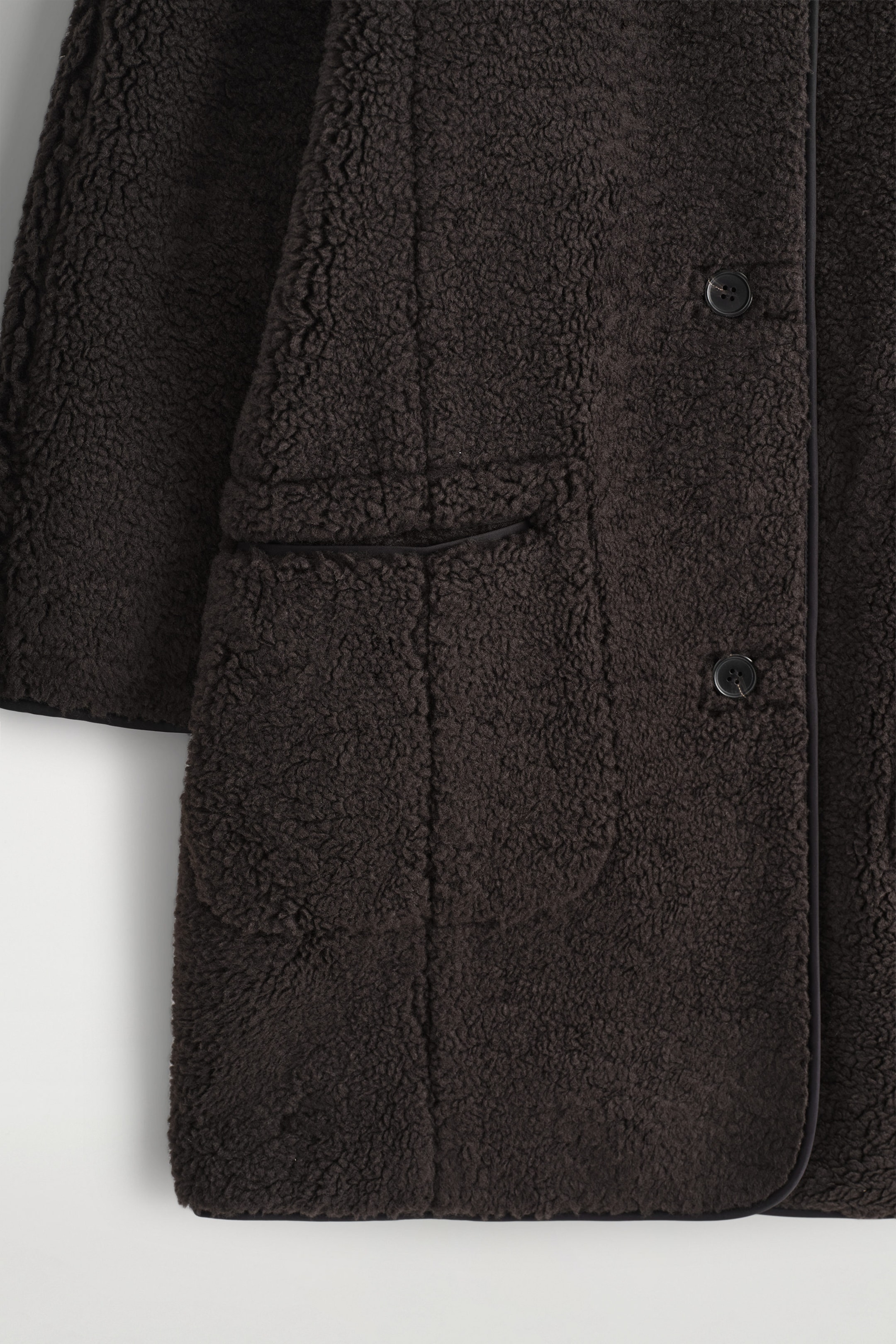 LONGLINE TEDDY JACKET