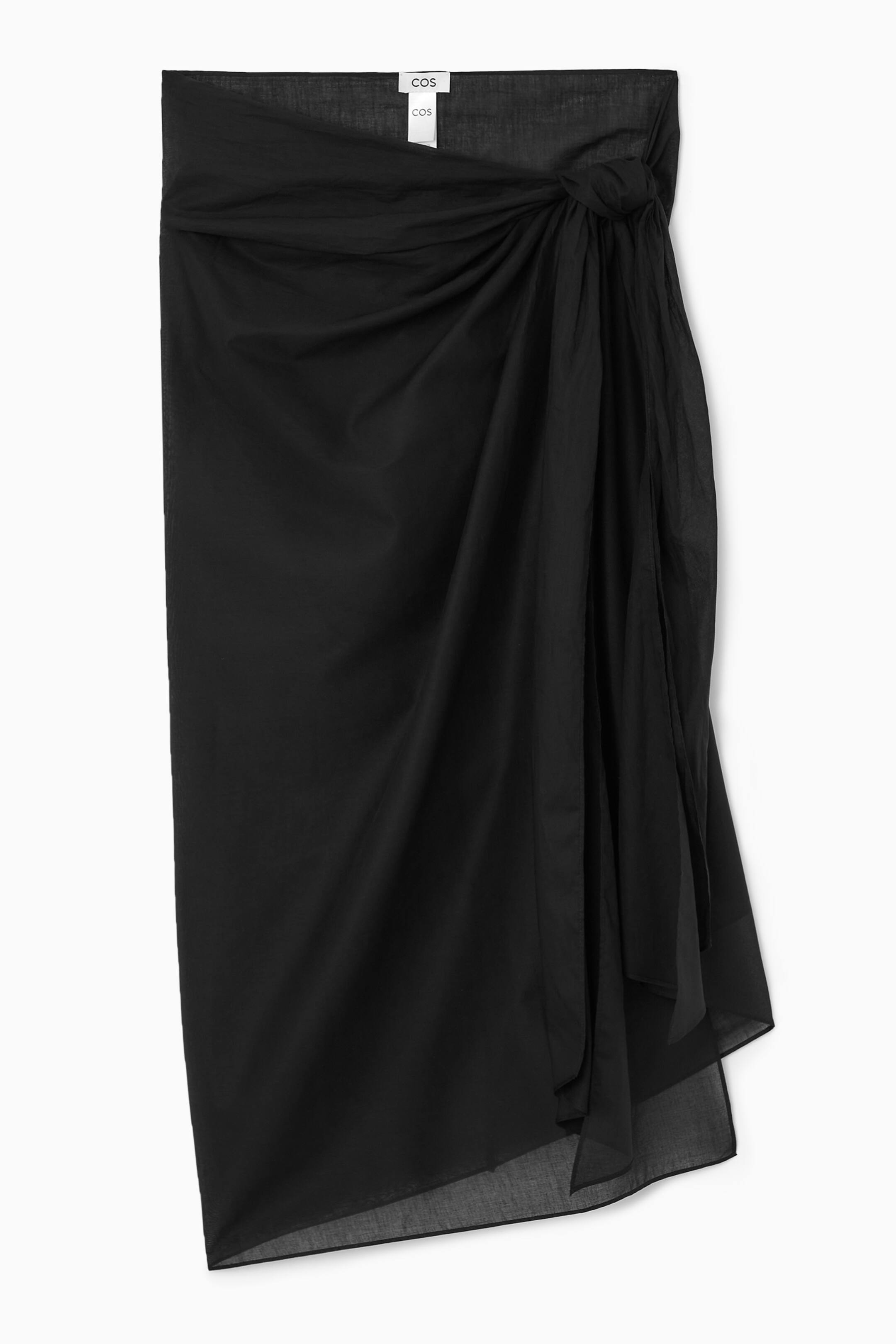 Visa större bild: SARONG I BOMULL - SVART - DAM | H&M FI 1