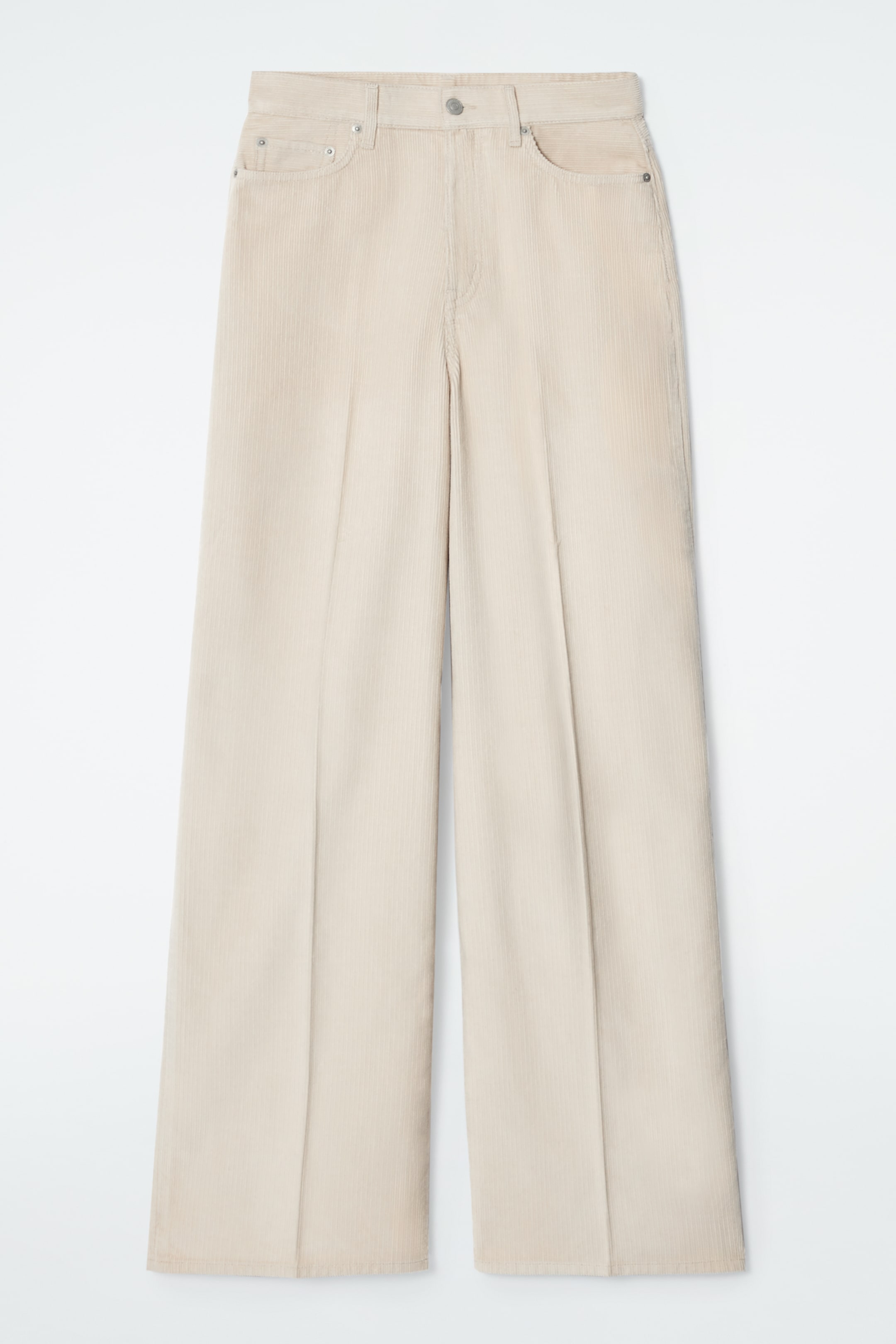Größeres Bild ansehen: TIDE CORD-JEANS MIT WEITEM BEIN - HELLES BEIGE - Ladies | H&M DE 6