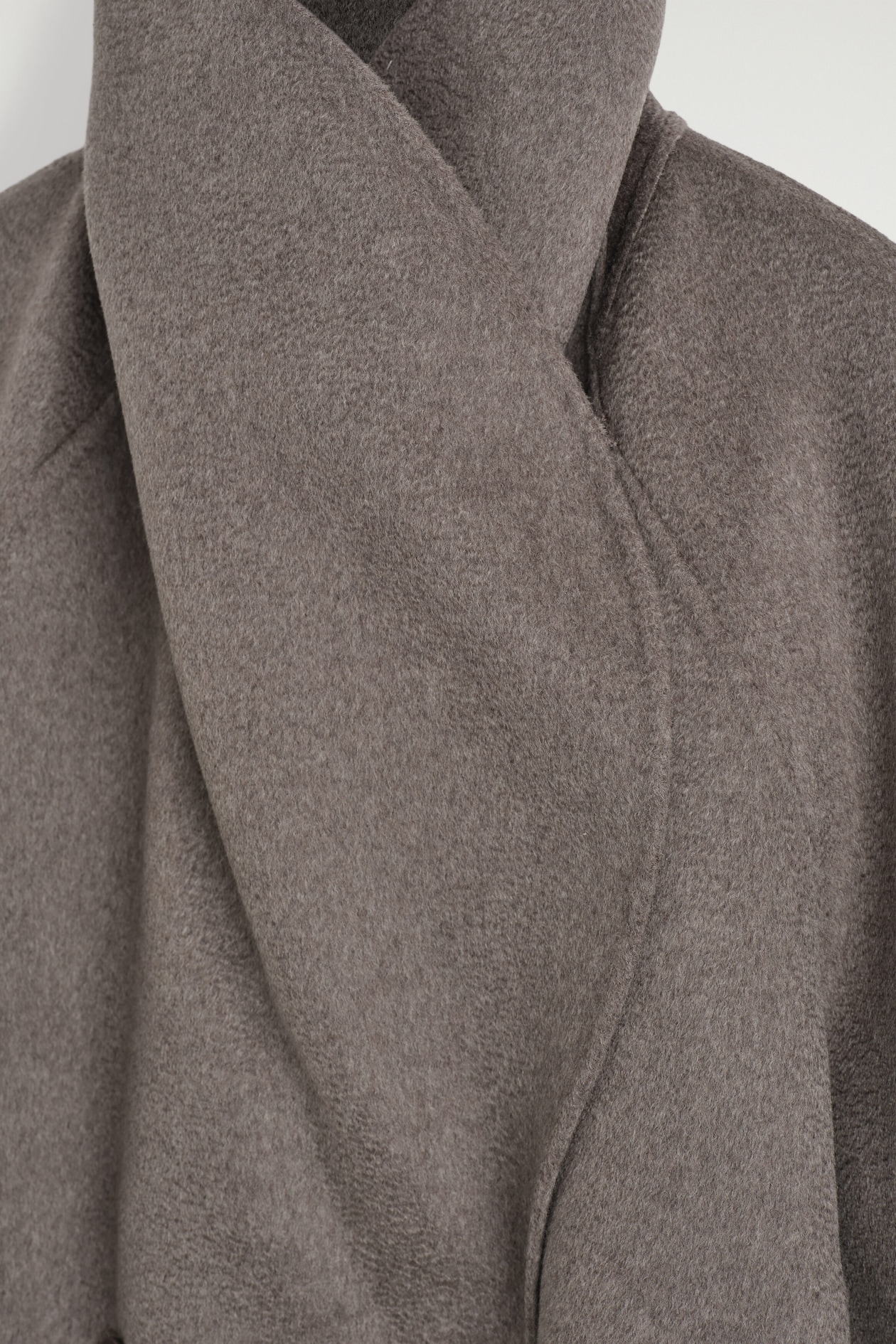 DOUBLE-FACED CASHMERE BOMBER JACKET — STONE