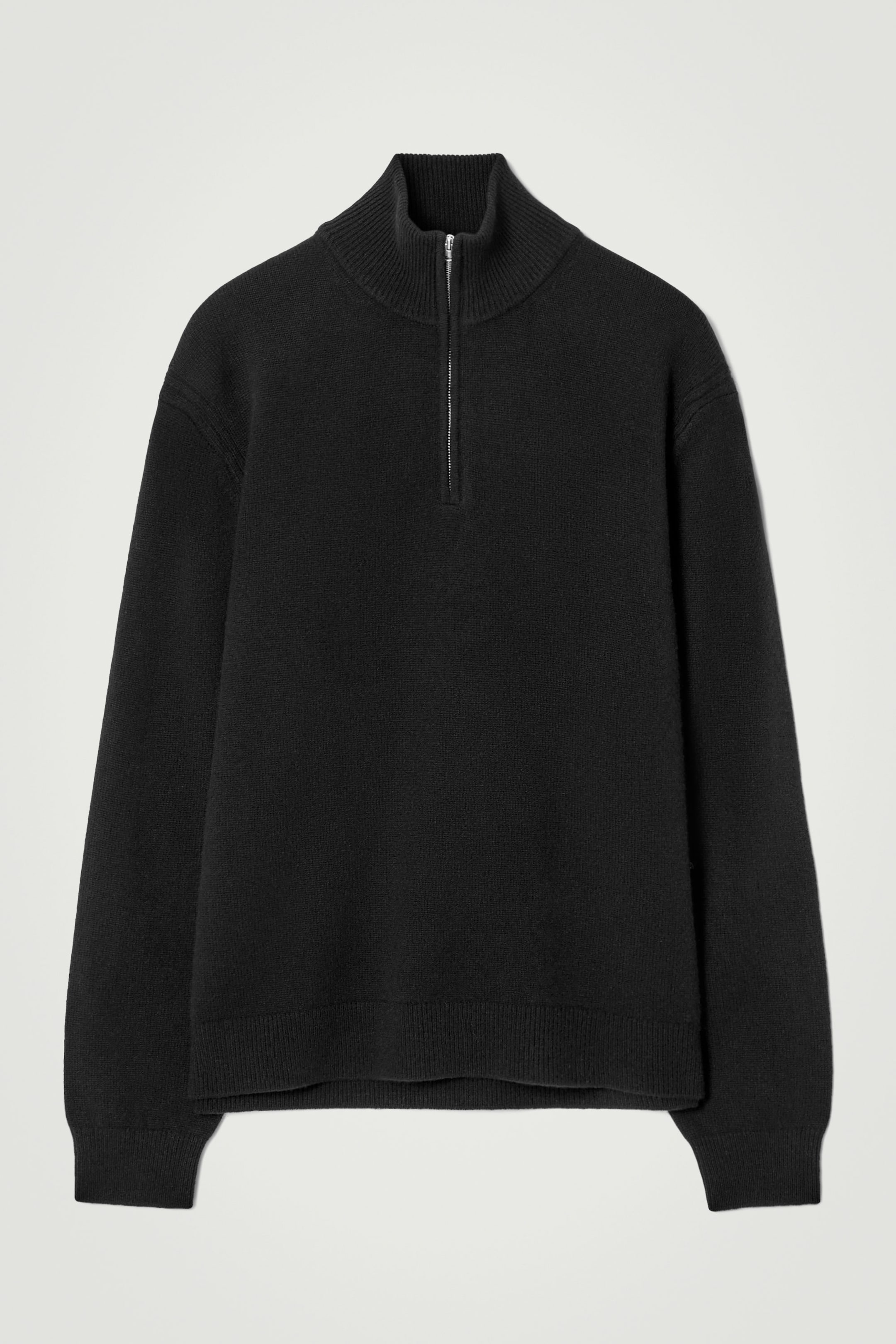 PULL DEMI-ZIPPÉ EN CACHEMIRE