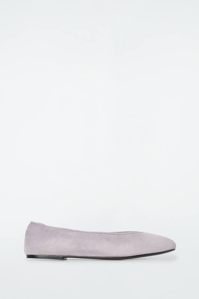 BALLERINAS AUS VELOURSLEDER - FLIEDER - 1