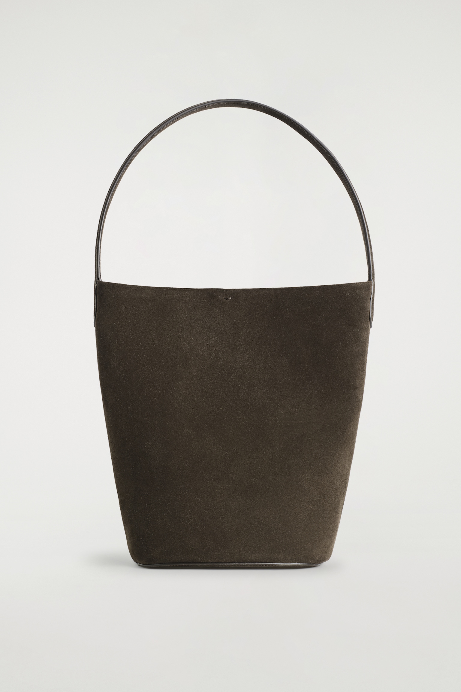 MINI SAC CABAS PARADIGM - DAIM - BRUN FONCÉ - 2