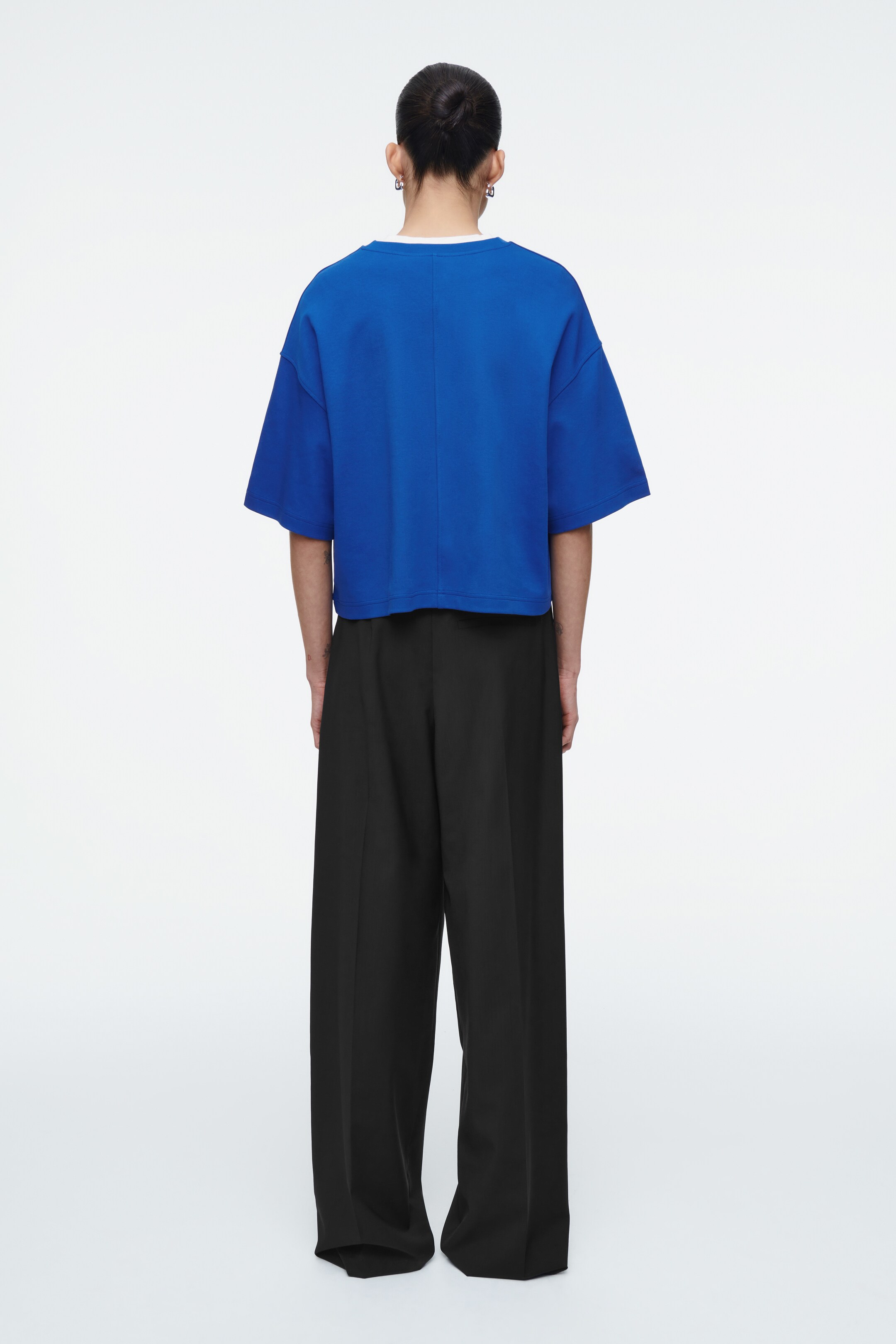 Visualizza immagine più grande: T-SHIRT SQUADRATA OVERSIZE - COBALTO - DONNA | H&M IT 2