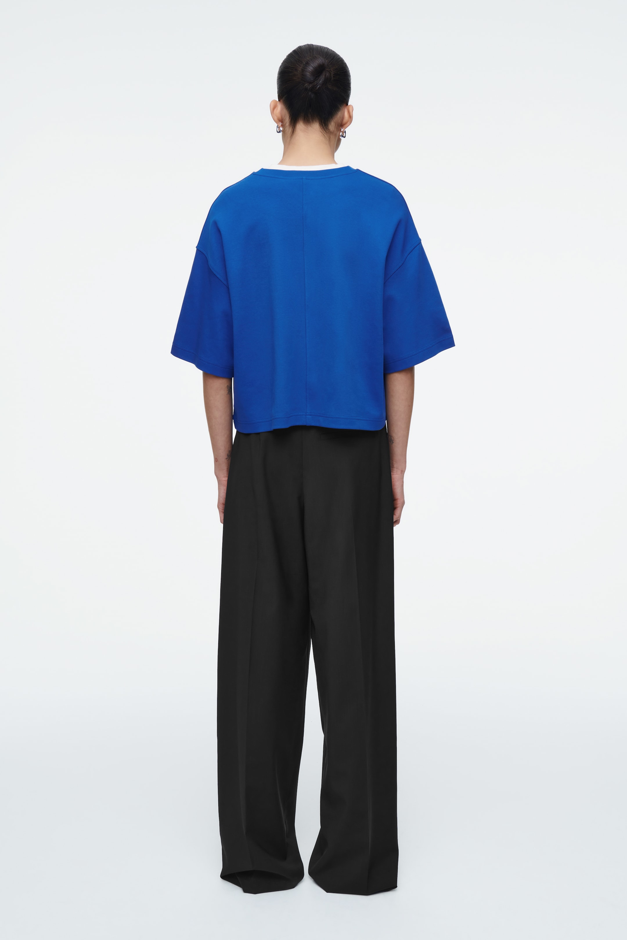 Grotere afbeelding bekijken: OVERSIZED BOXY T-SHIRT - COBALT - DAMES | H&M NL 3