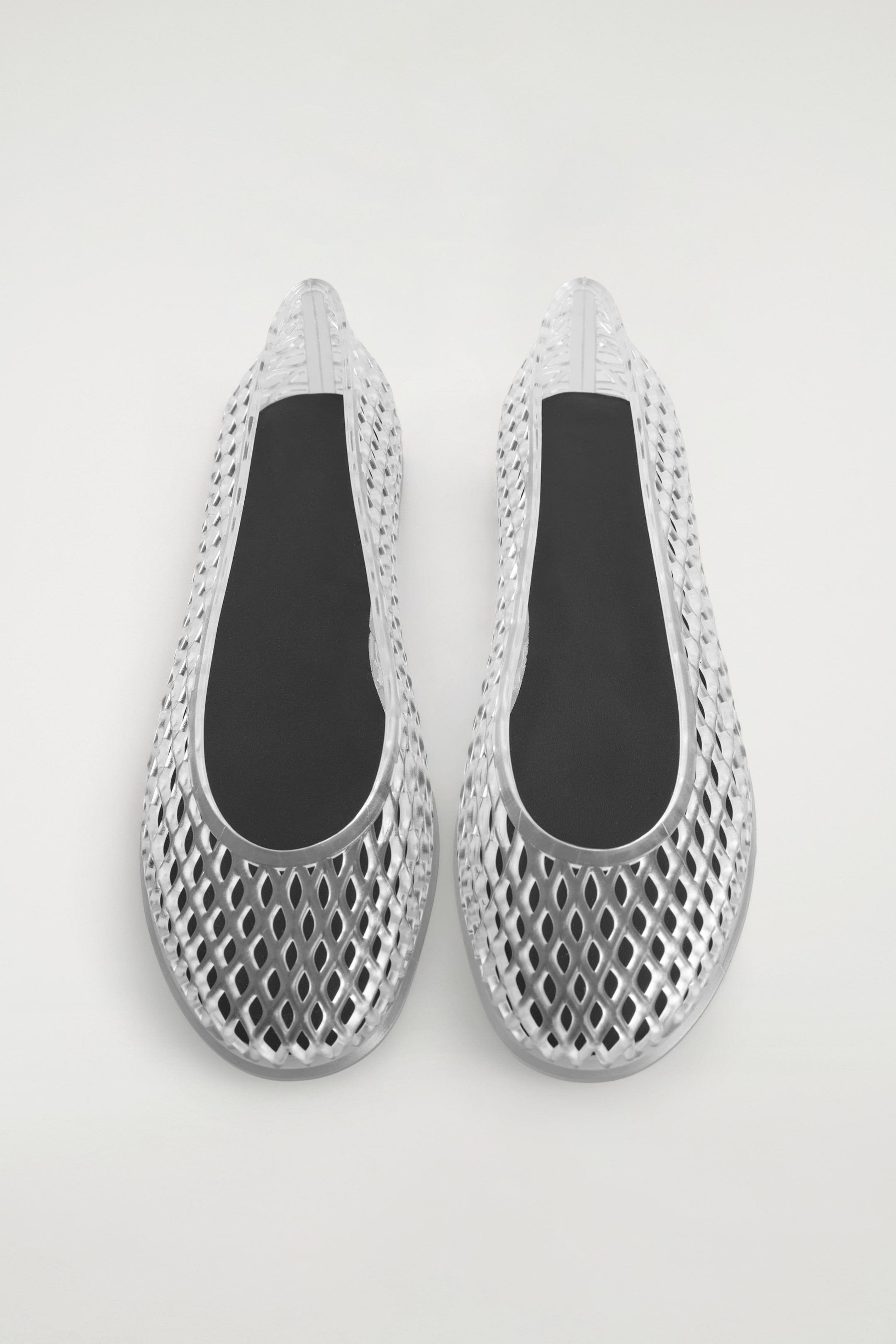 View larger image: CUT-OUT JELLY BALLET FLATS - CLEAR - Ladies | H&M GB 6