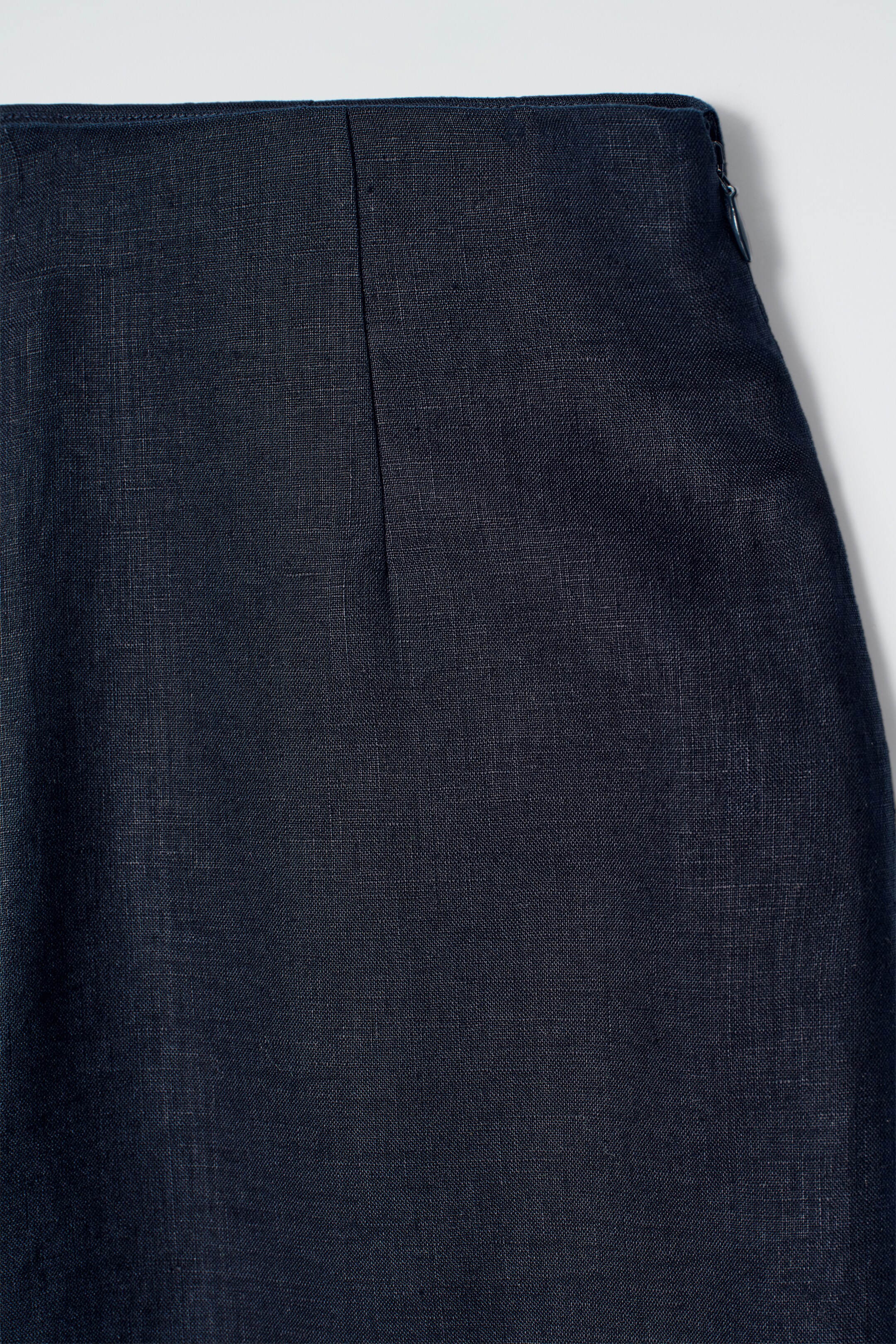 Vezi imaginea mai mare: Pantaloni largi din in - MARINĂ - FEMEI | H&M RO 8