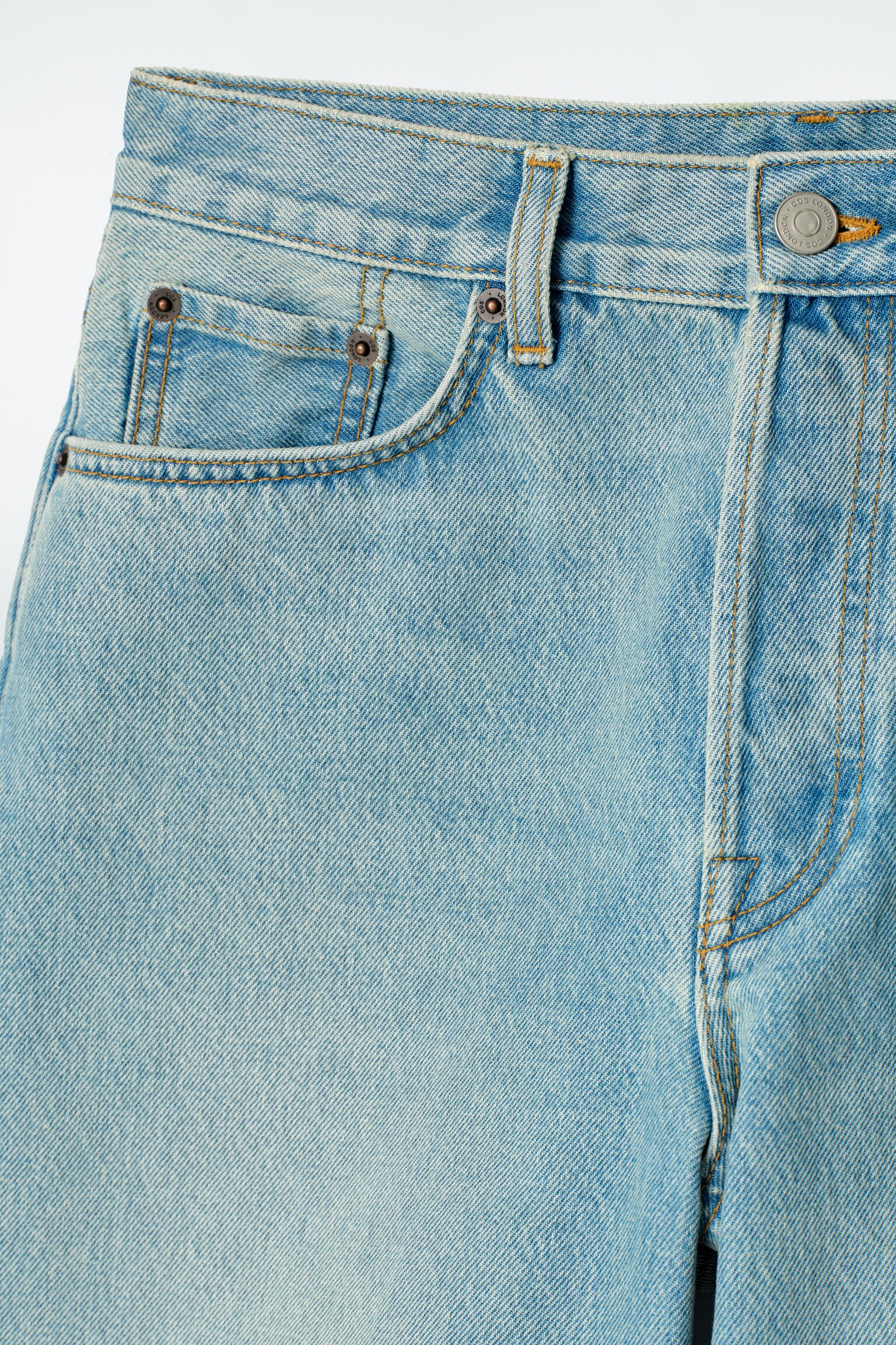 BERMUDAS VAQUERAS - AZUL CLARO/AZUL/TIZA - 5