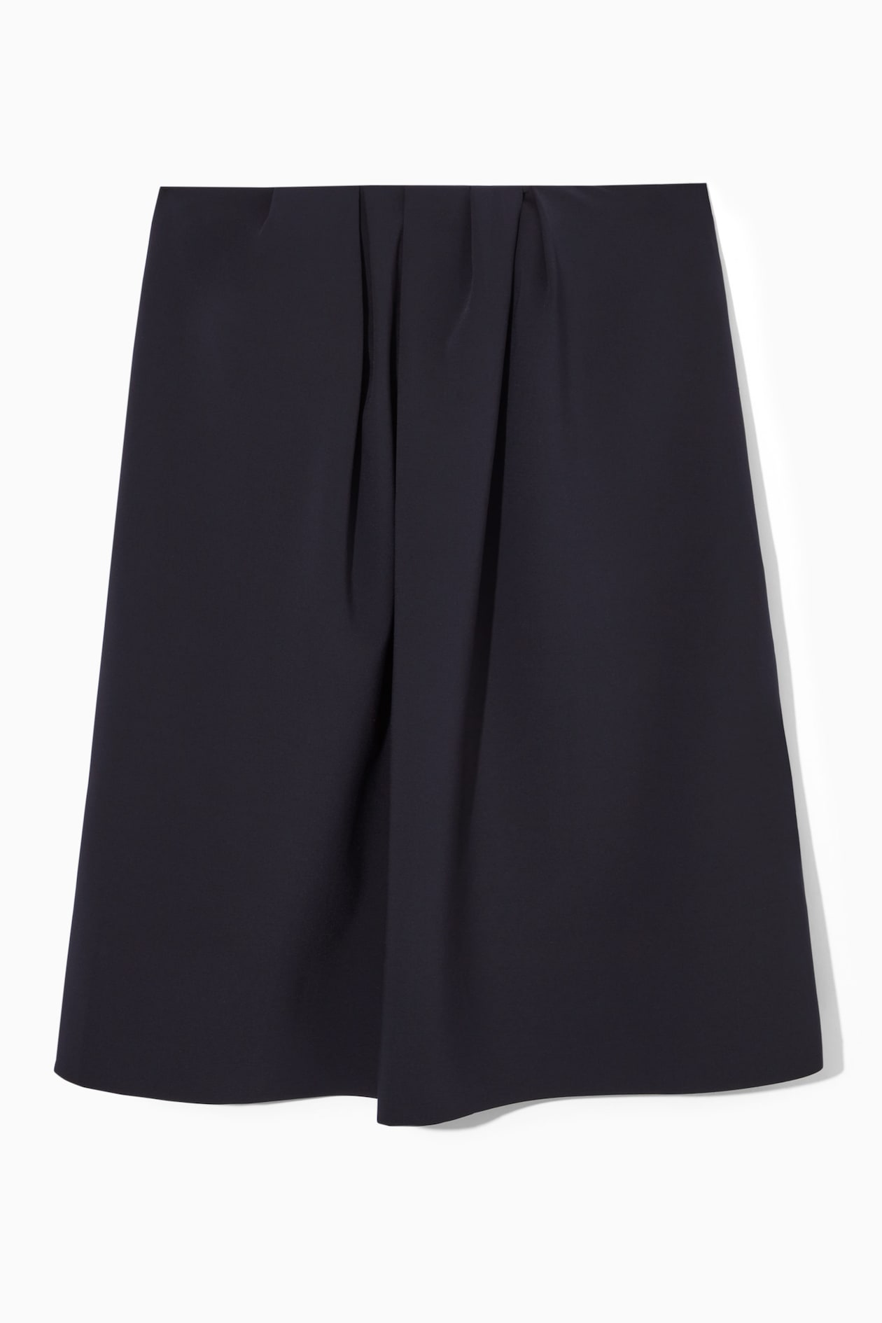 PLEATED BANDEAU MINI DRESS - BLACK | COS DK