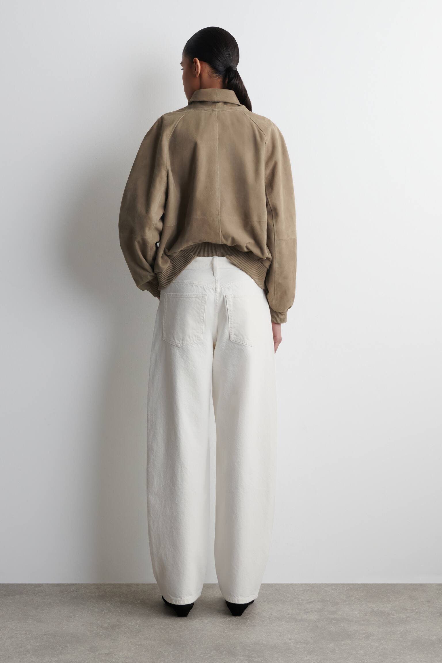 JEANSY „BAY” Z NOGAWKAMI TYPU BARREL - BIAŁY/BRĄZOWY-KHAKI/CIEMNONIEBIESKI/CZARNY/NIEBIESKI - 6