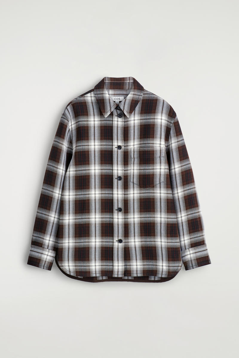 Cos Overshirt A Quadri In Multi