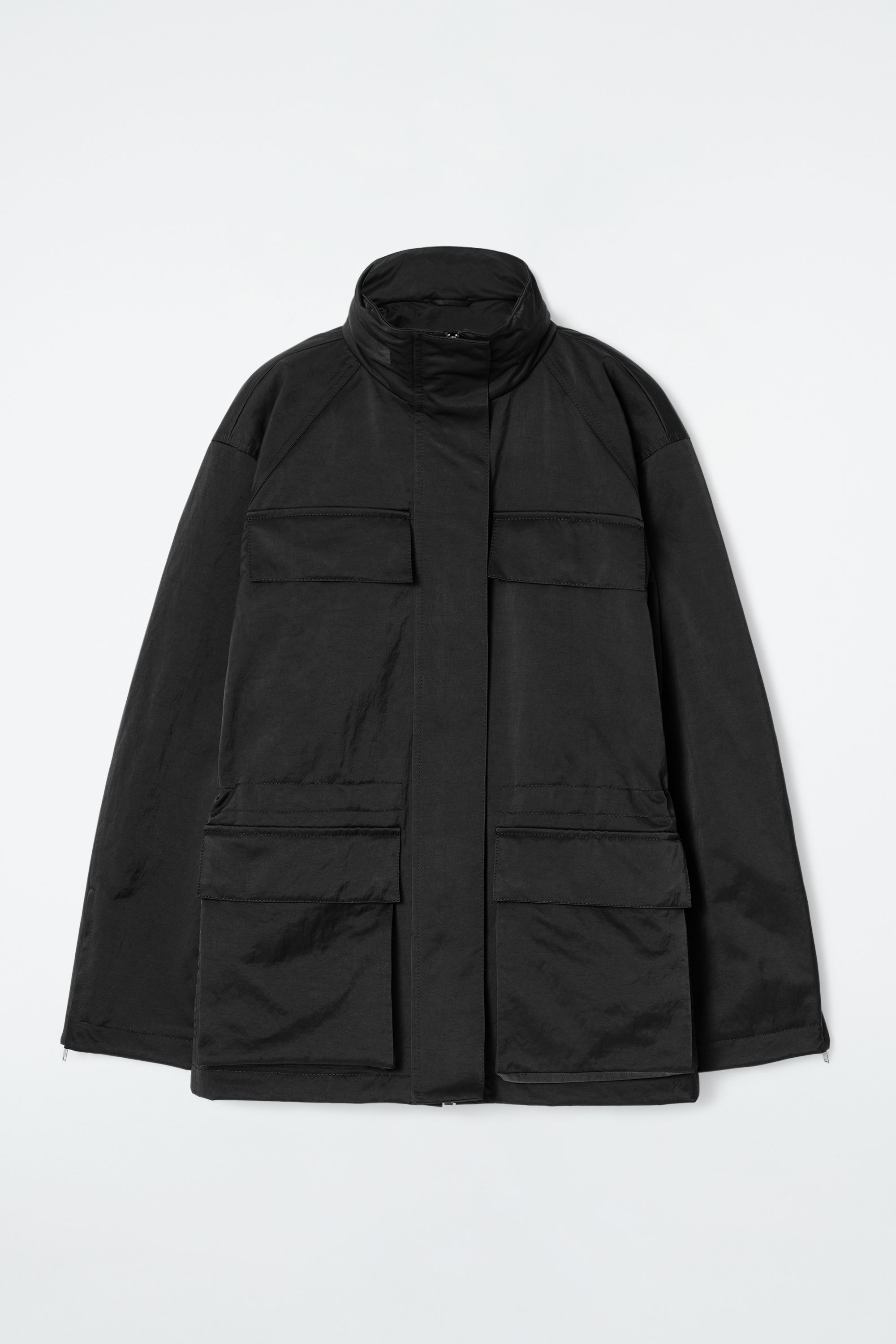 Women's Funnel Neck Jackets | COS