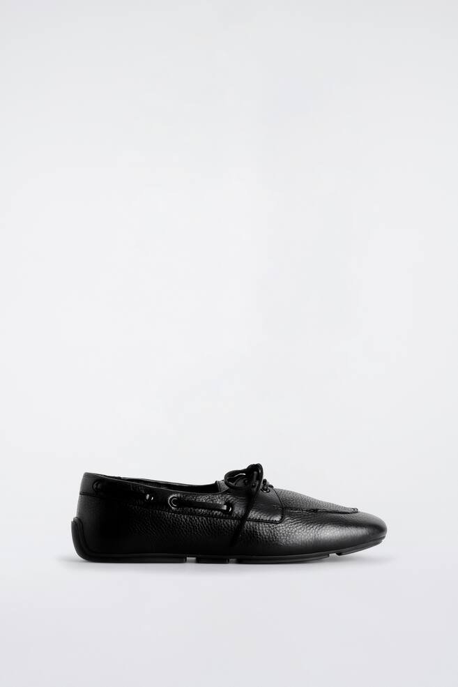 MOCASINES PIEL - NEGRO - 1