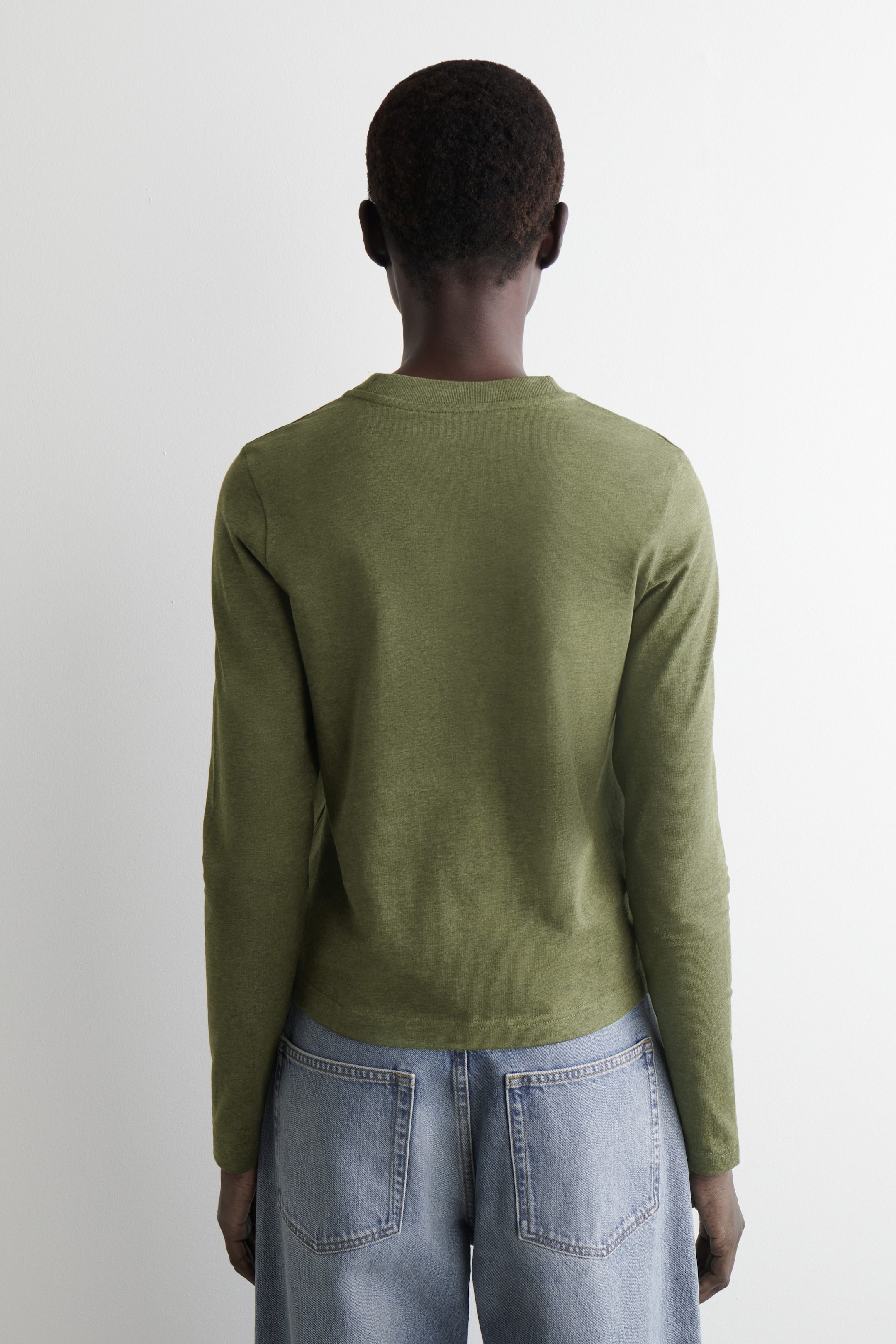 CLEAN CUT REGULAR LONG-SLEEVED T-SHIRT