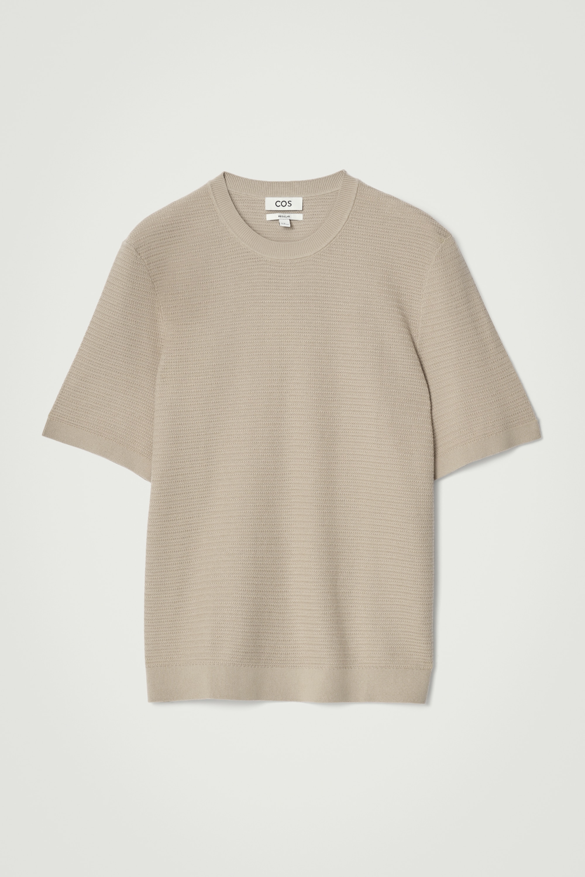 Pletené tričko z texturované bavlny - KRTEK/MERUŇKOVÁ/BÍLÁ/ČERNÁ