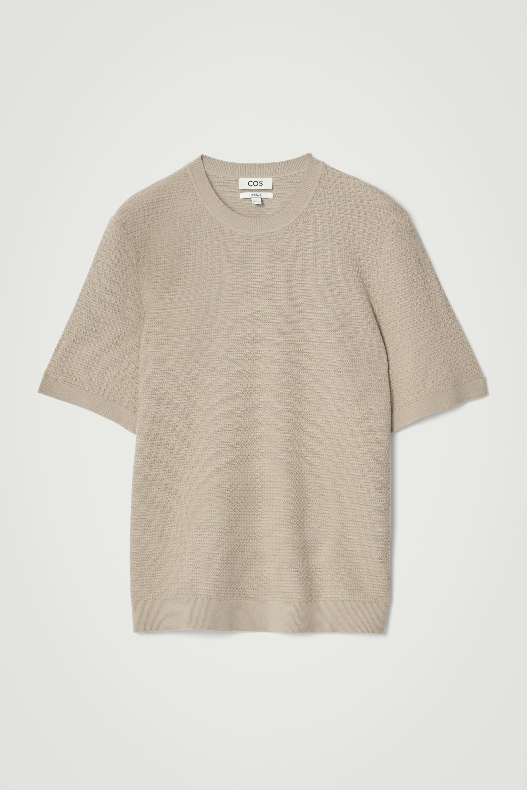 Größeres Bild anzeigen: STRUKTURIERTES T-SHIRT AUS BAUMWOLLE - BRAUN - Men | H&M AT 5