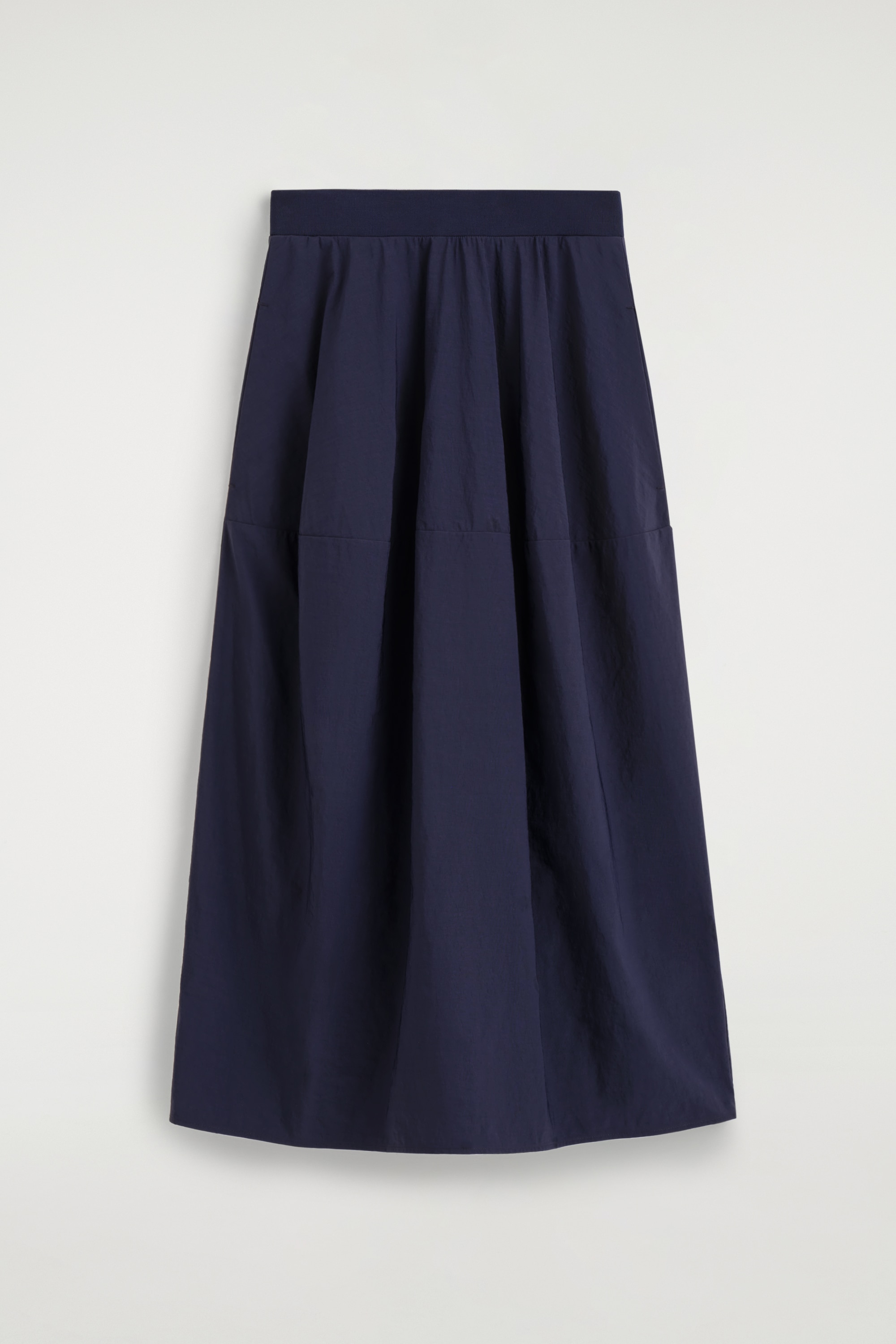 MIDIROCK AUS NYLON - NAVYBLAU