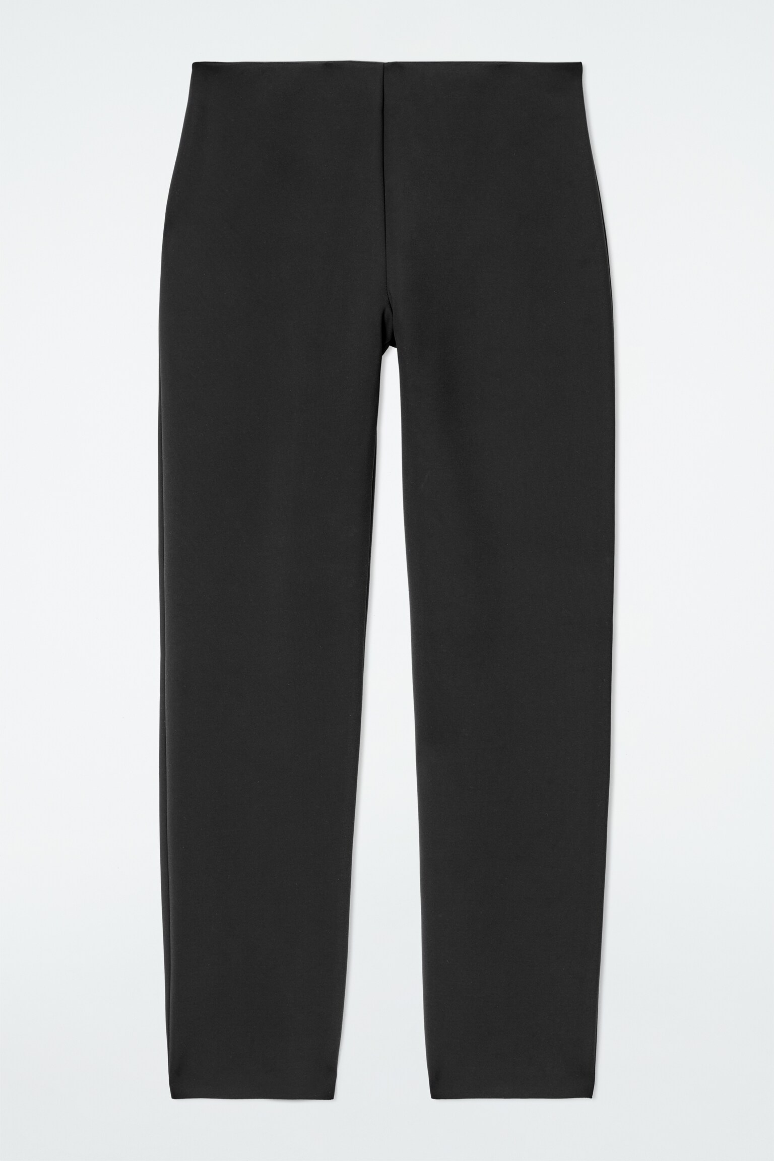 PANTALON CAPRI EN NÉOPRÈNE - NOIR - 2