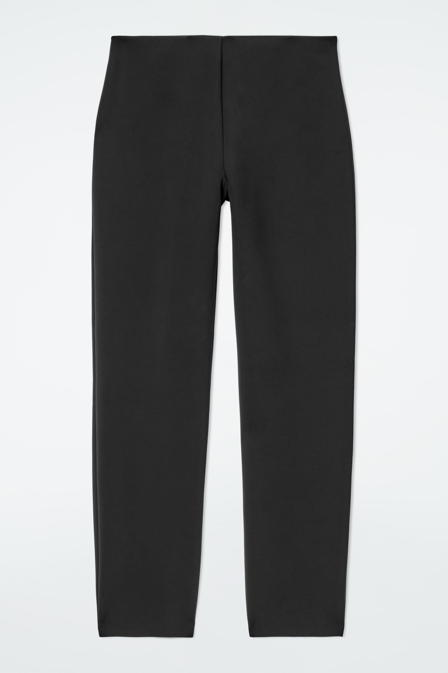 PANTALON CAPRI EN NÉOPRÈNE - NOIR - 2