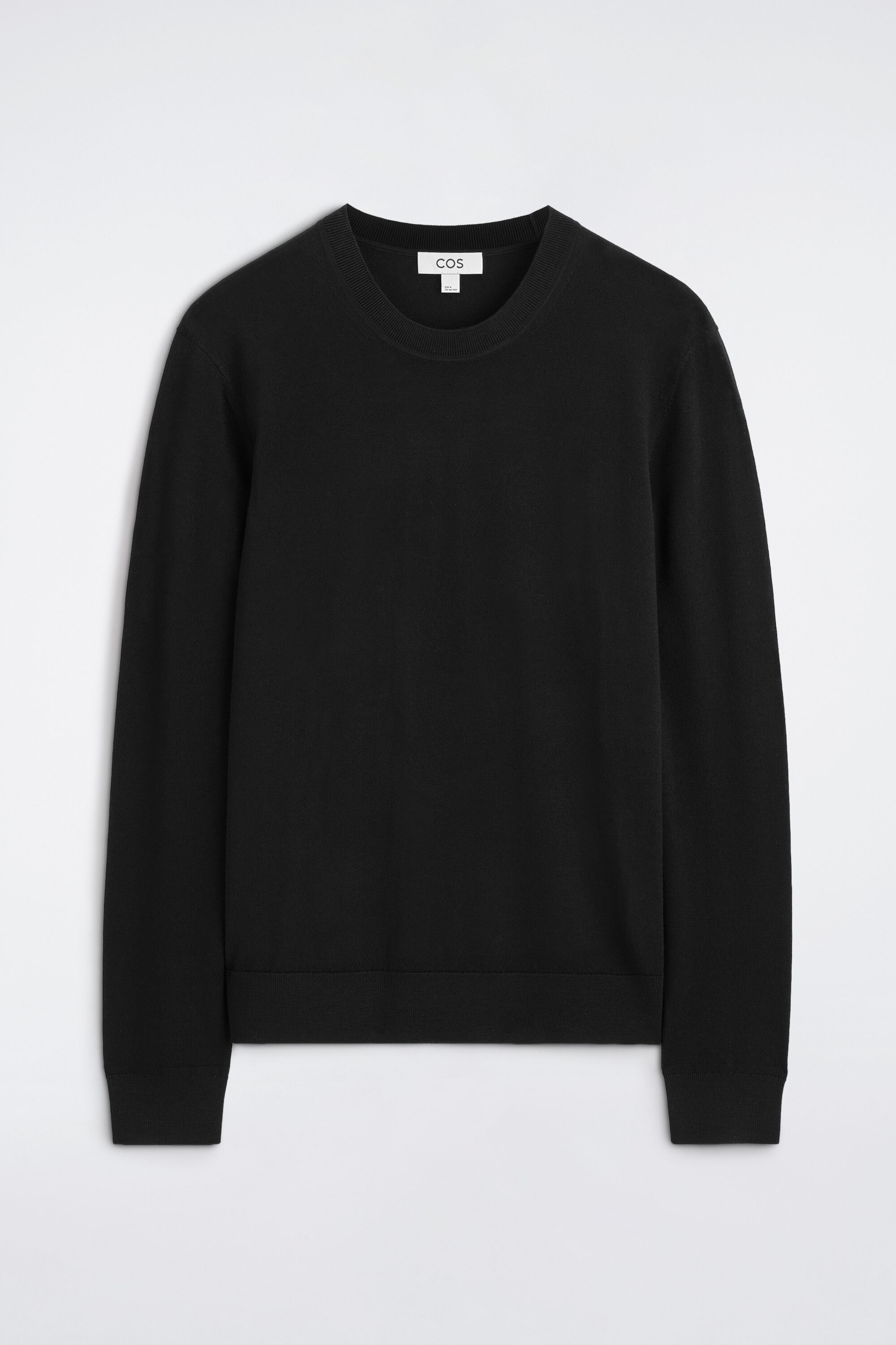 SLIM MERINO WOOL CREW-NECK SWEATER