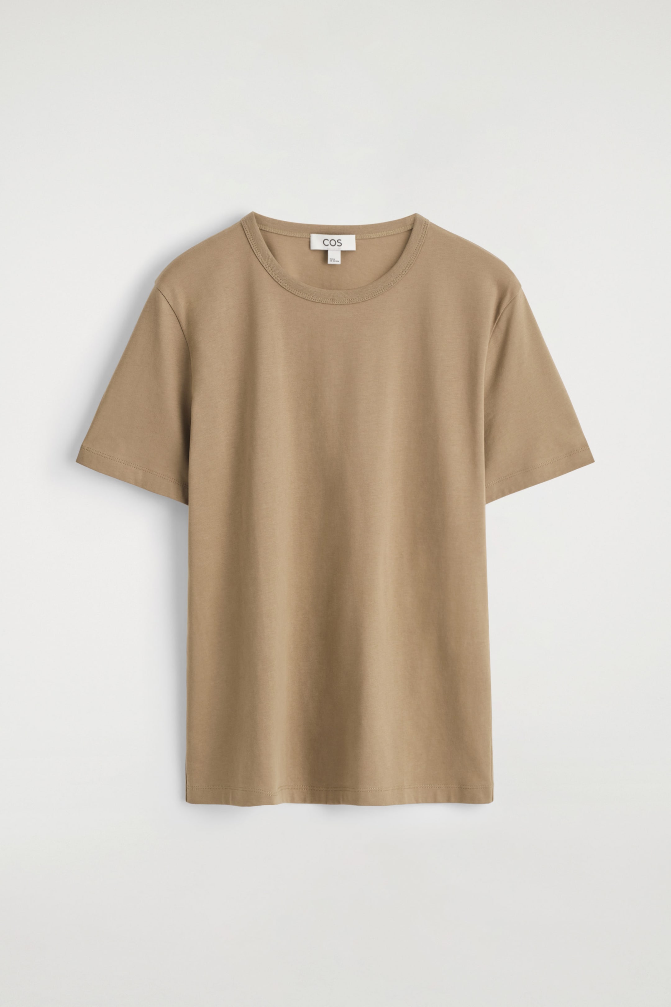 LEICHTES T-SHIRT AUS GEBÜRSTETER BAUMWOLLE