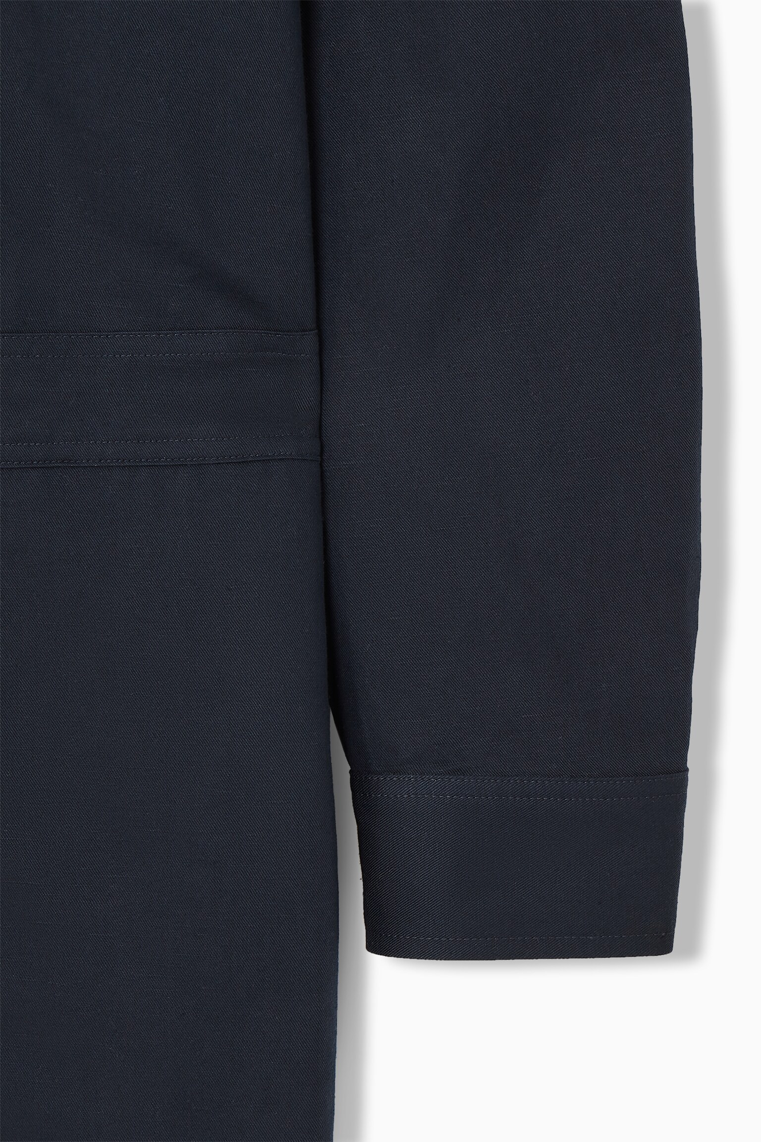 LINEN UTILITY BOILERSUIT - NAVY - 3