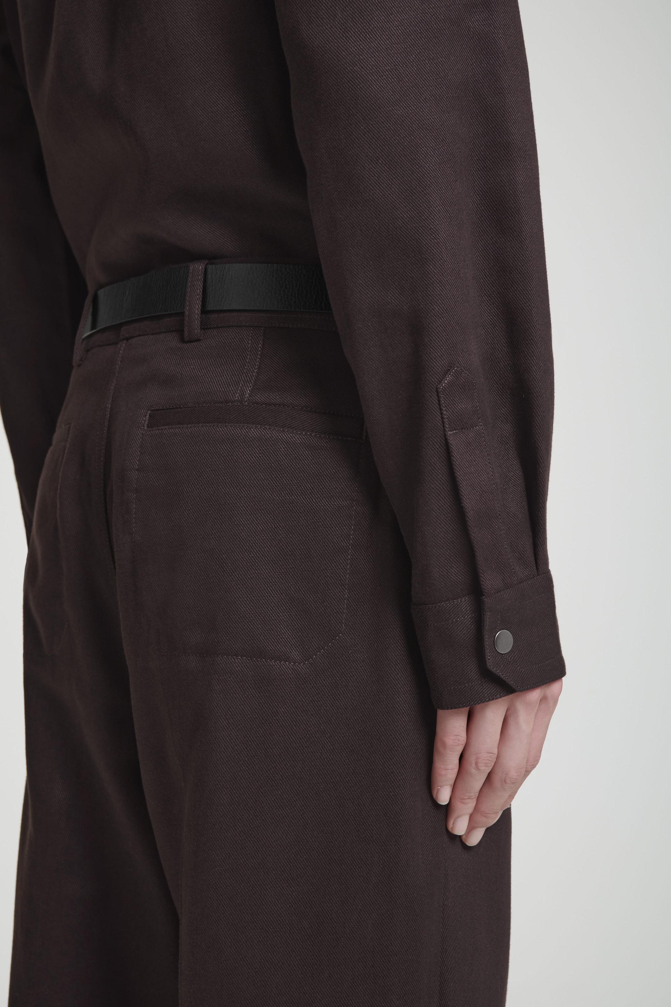 TWILL UTILITY OVERSHIRT