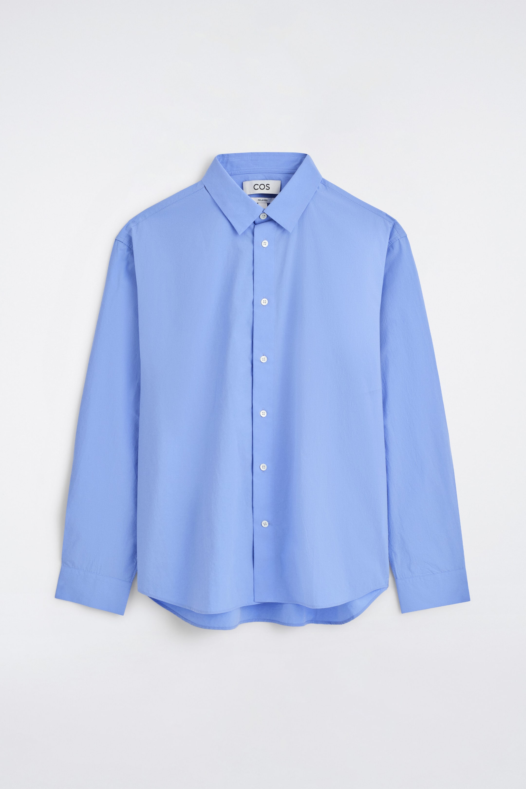 RELAXED PIMA COTTON-POPLIN SHIRT