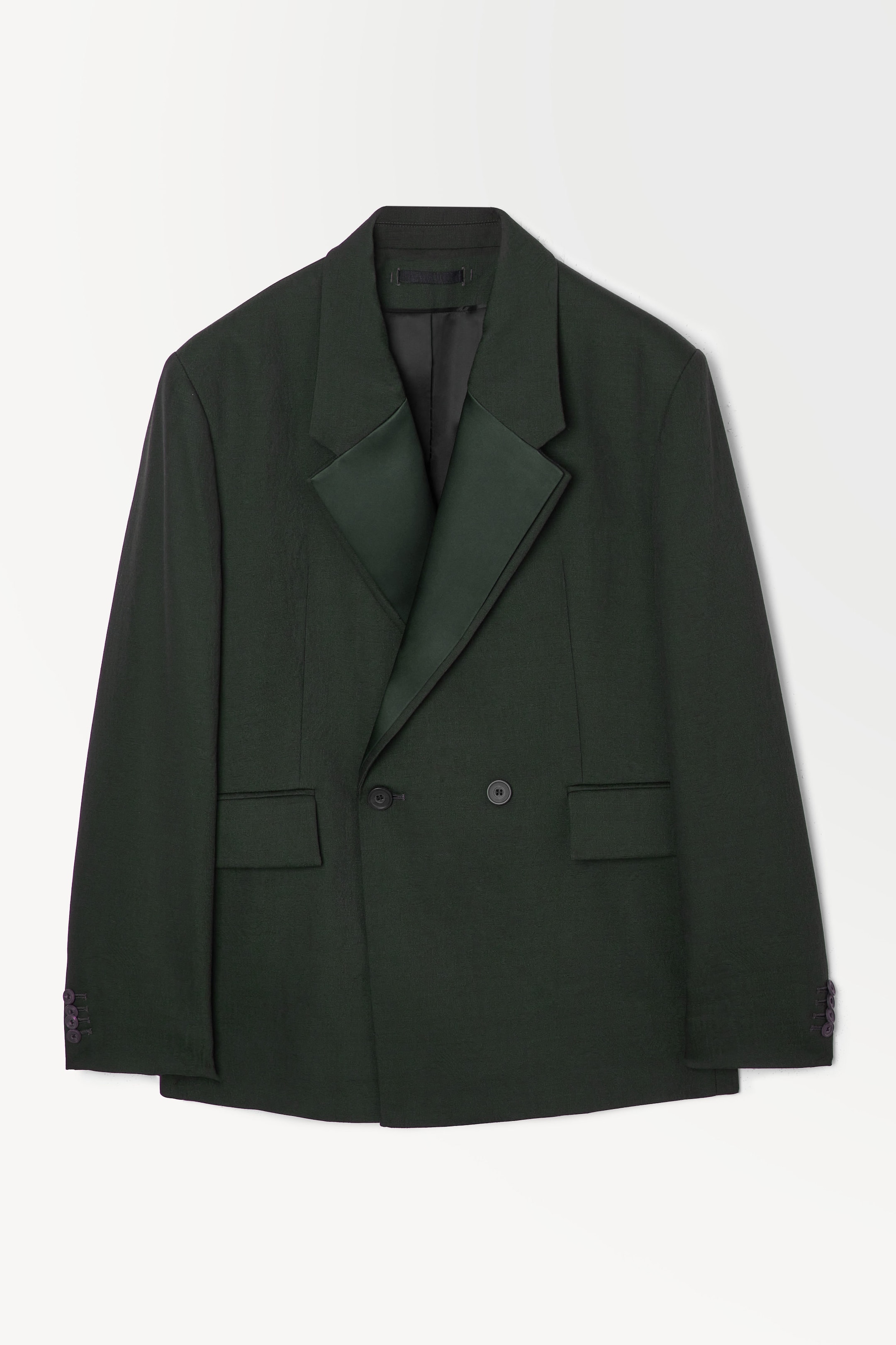 THEDOUBLE-BREASTEDWOOLTUXEDOJACKET