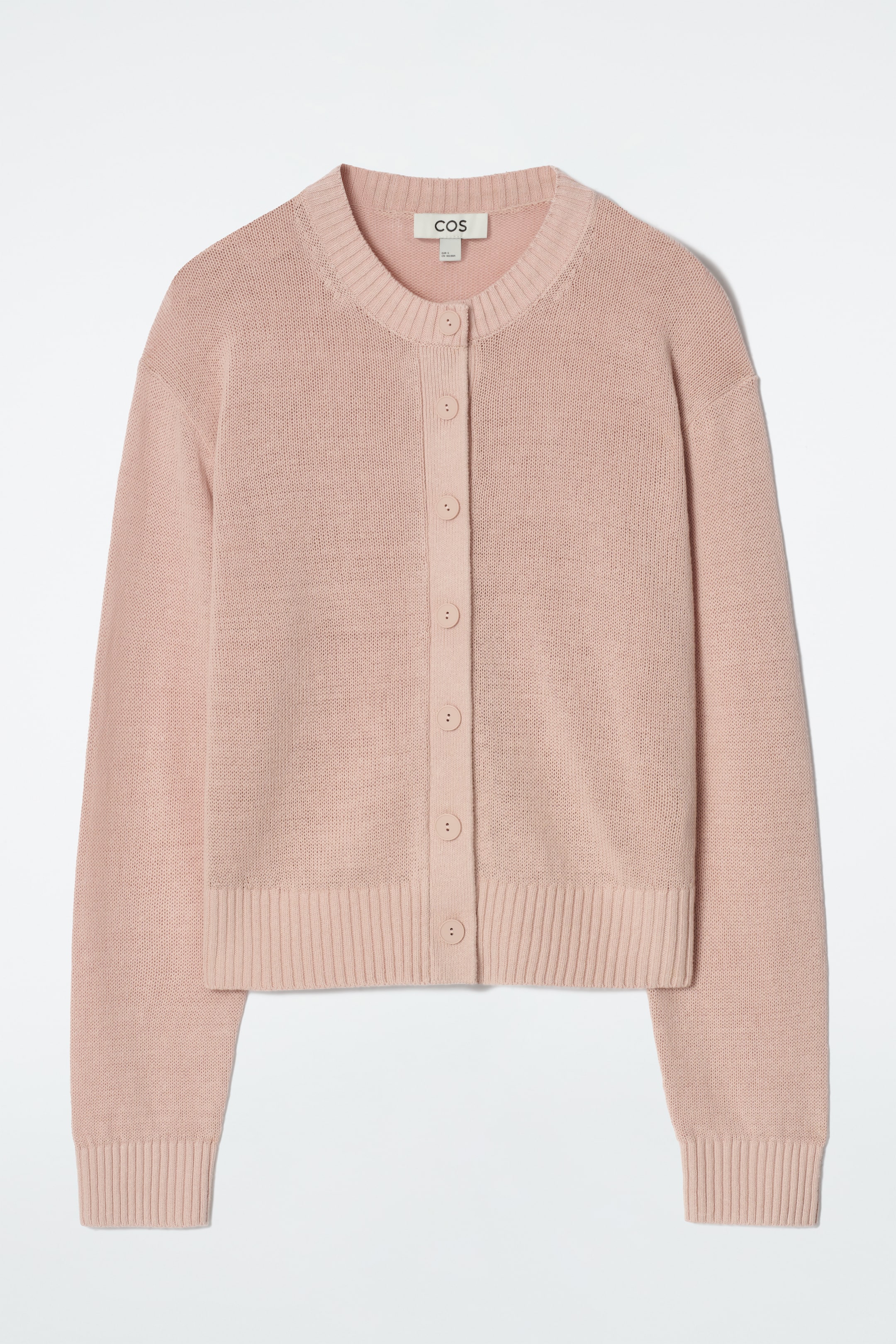 Grotere afbeelding bekijken: GEBREID LINNEN VEST - ROZE - DAMES | H&M BE 6