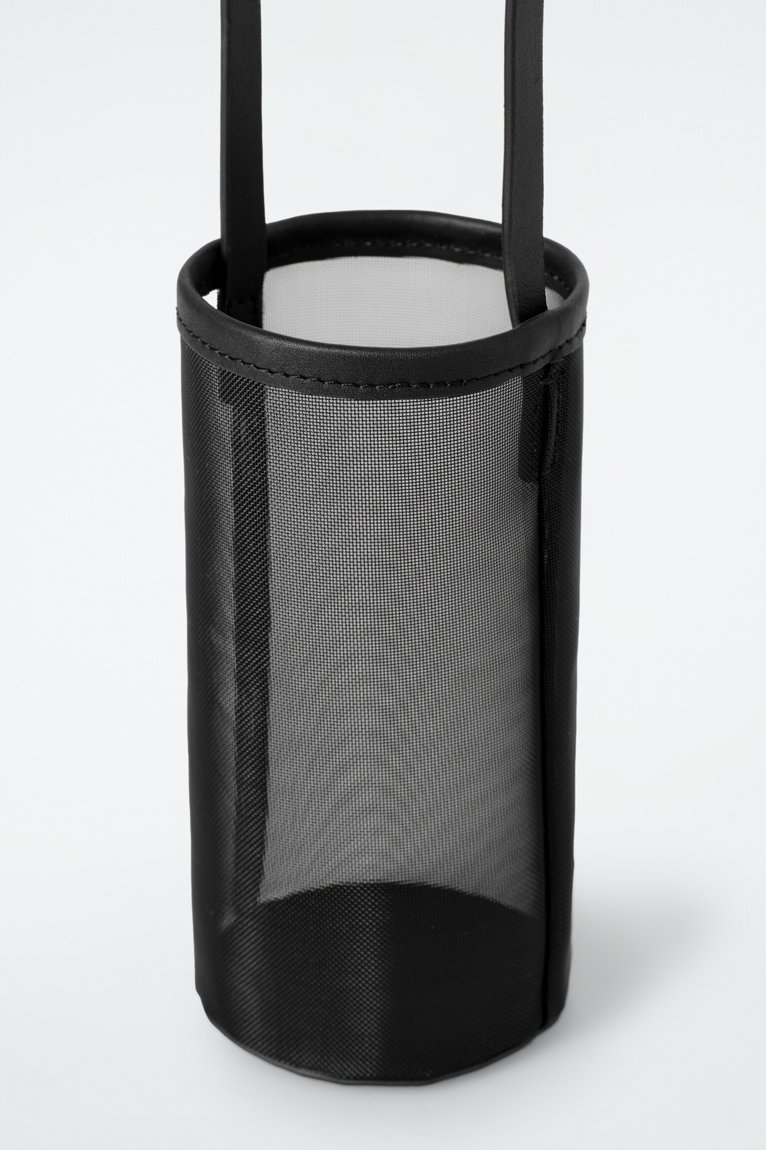 PORTABOTELLAS BANDOLERA - MALLA - NEGRO - 5