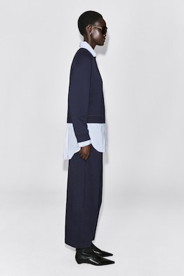COTTON SWEATSHIRT — NAVY 4