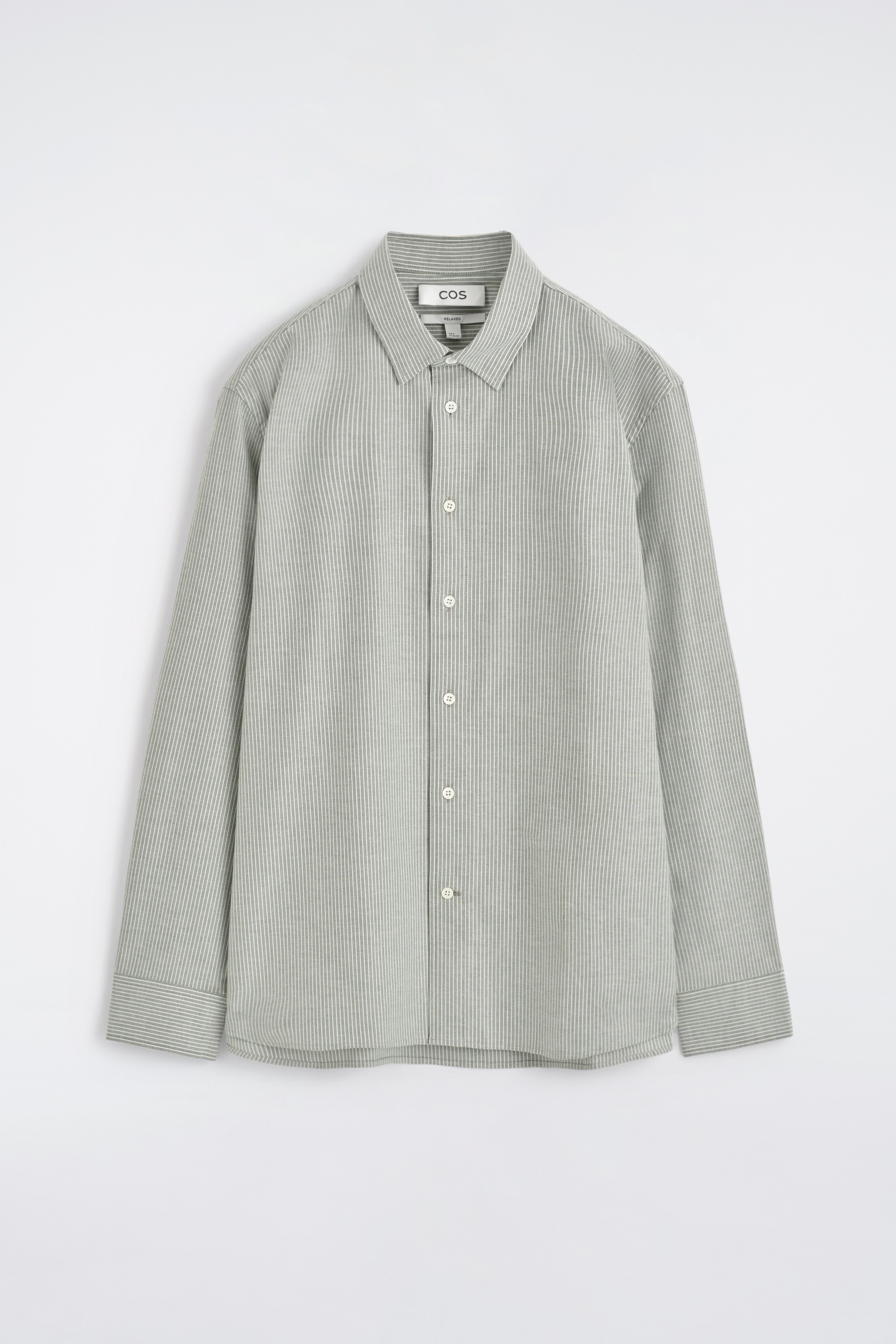 COTTON OXFORD SHIRT - GREEN / WHITE / STRIPED/BLUE / WHITE / STRIPED/LIGHT BLUE/WHITE
