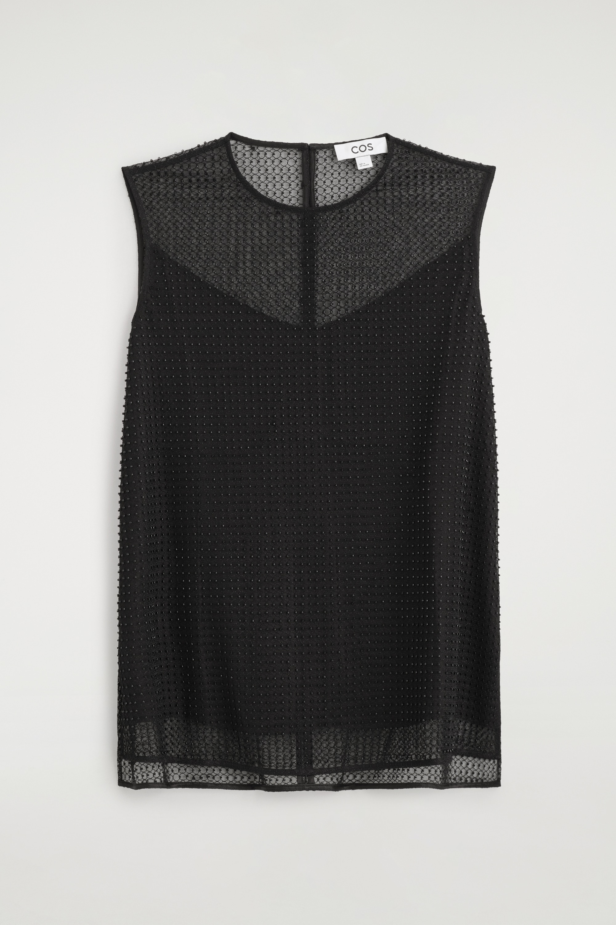 TOP IN MAGLIA CON PERLINE