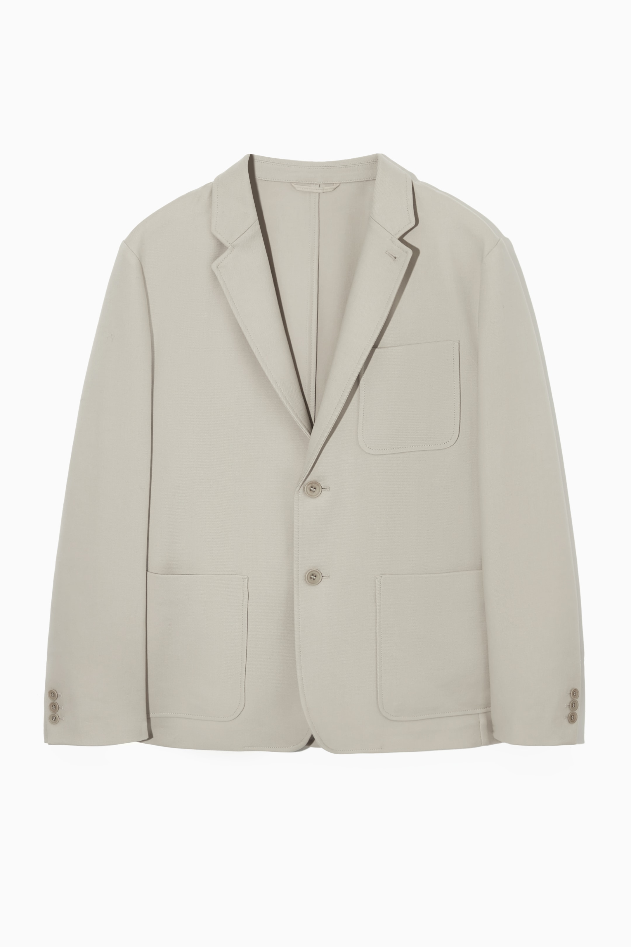 Agrandir l'image: BLAZER REGULAR SERGÉ - BEIGE - HOMME | H&M CH 1
