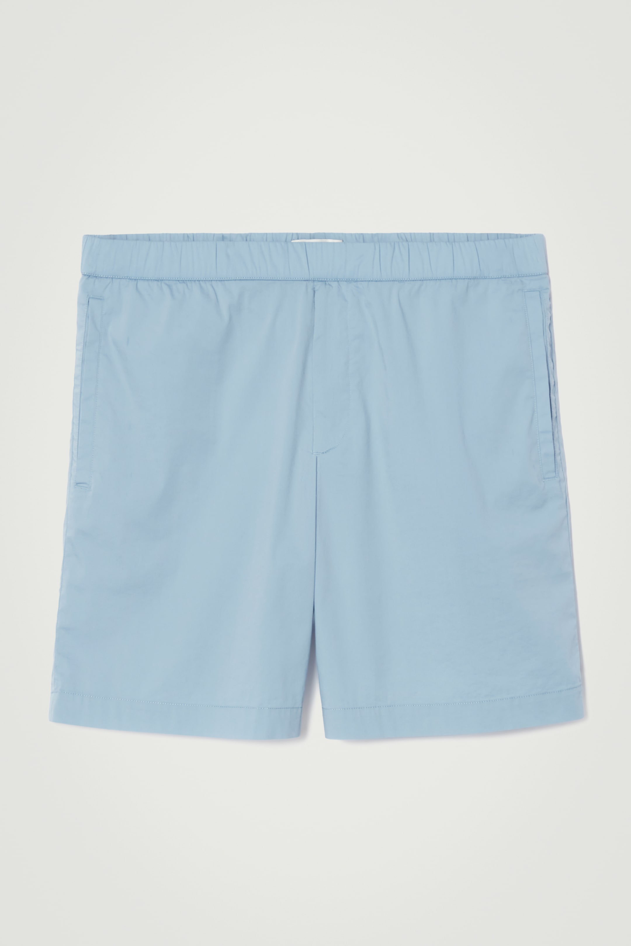 Ingrandisci l'immagine: ELASTICATED COTTON-BLEND SHORTS - SKY BLUE - UOMO | H&M CH 1