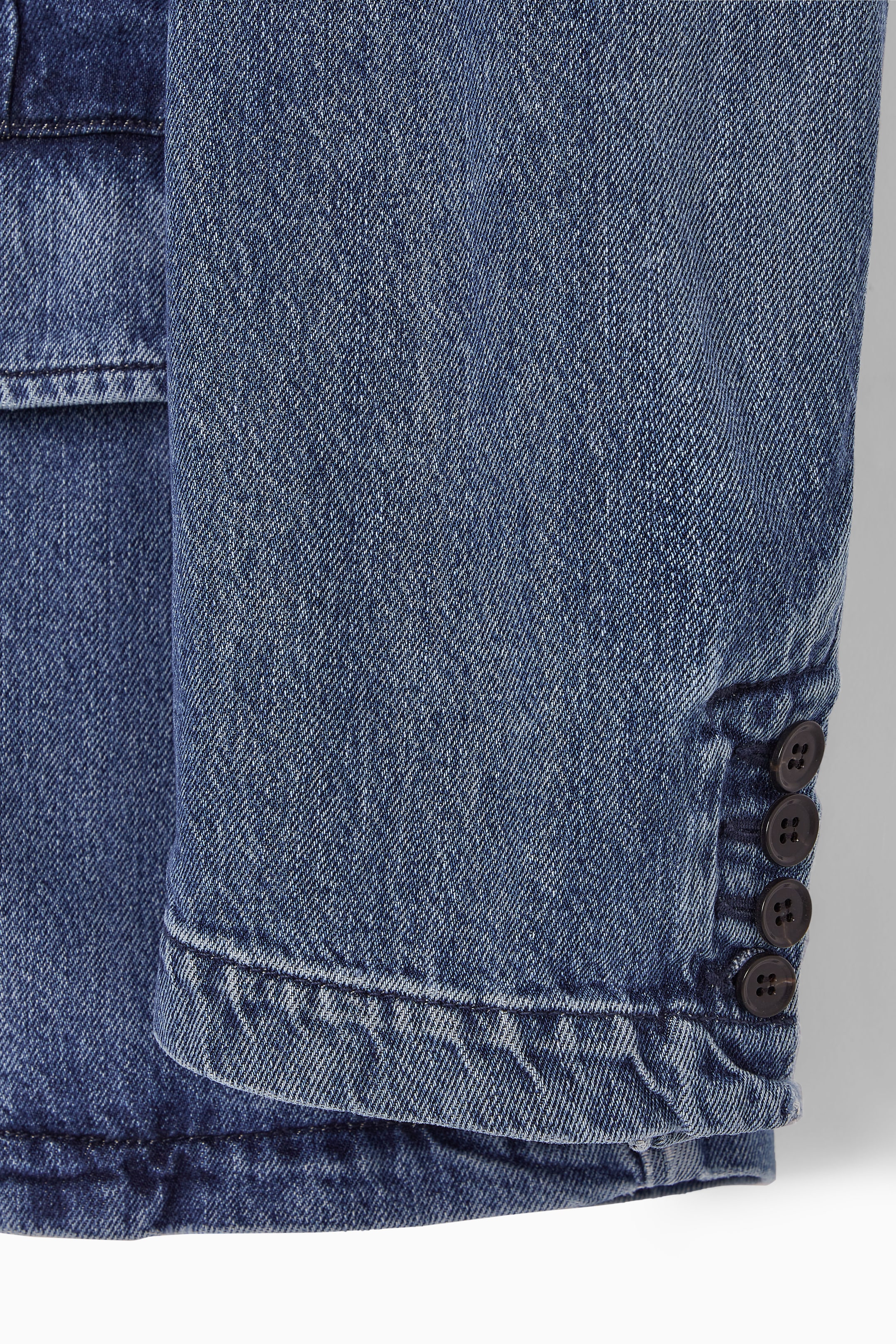 View larger image: SINGLE-BREASTED DENIM BLAZER - BLUE - Ladies | H&M GB 3