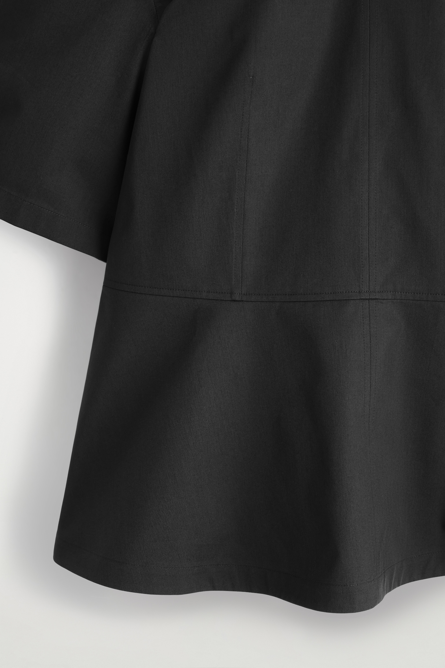 TOP IN COTONE CON BALZA - NERO/BIANCO - 3